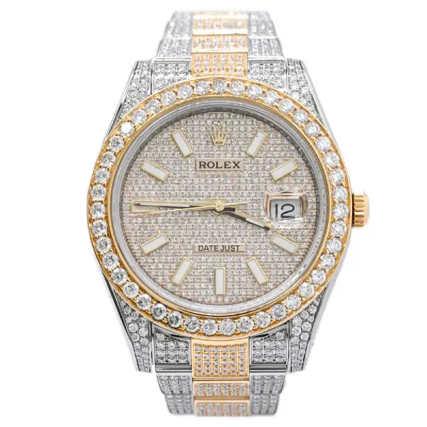 Rolex Datejust 116333 Two Tone Yellow Gold Replica - Elite Watch Atelier