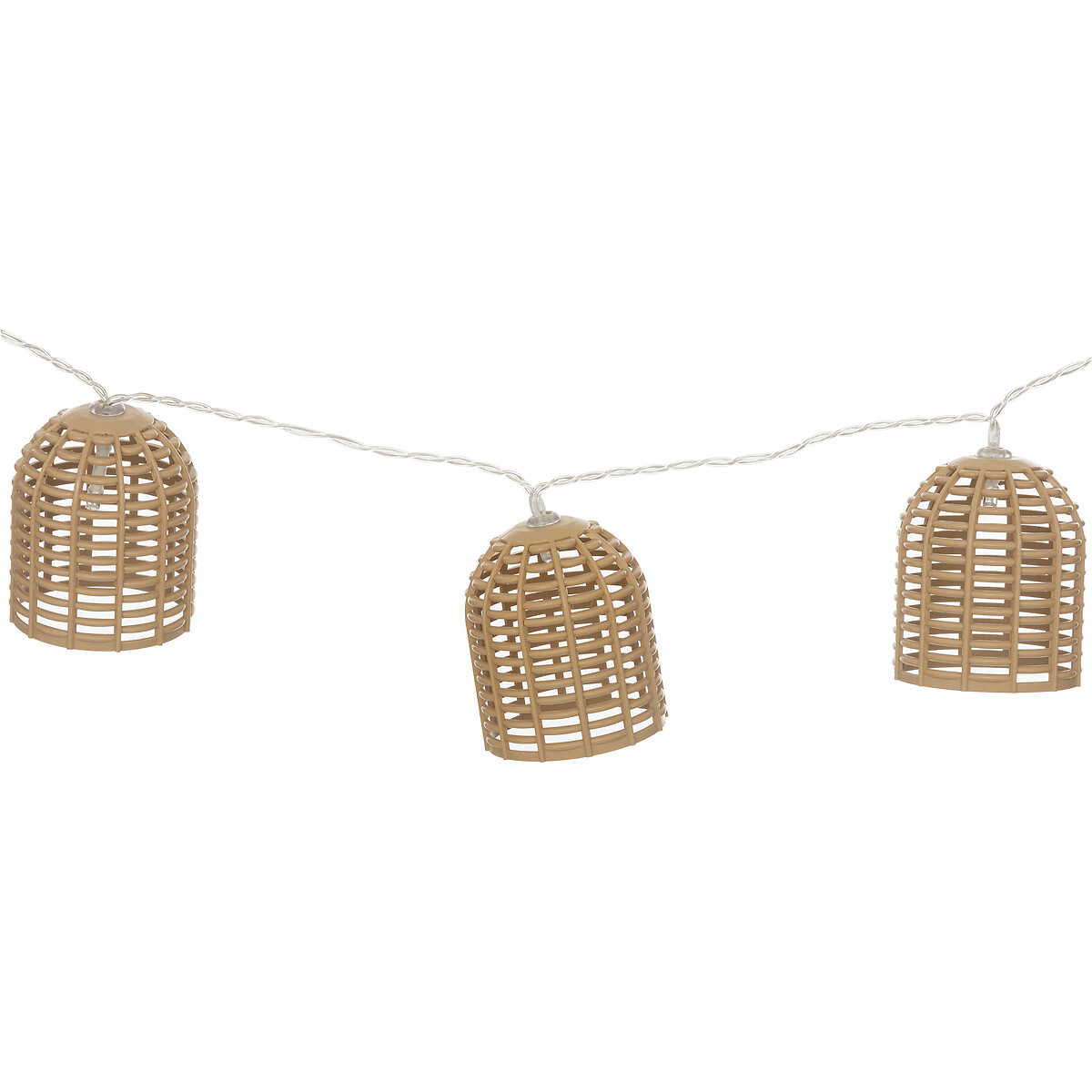 Outdoor LED garland "Aia" Beige, L.335 cm