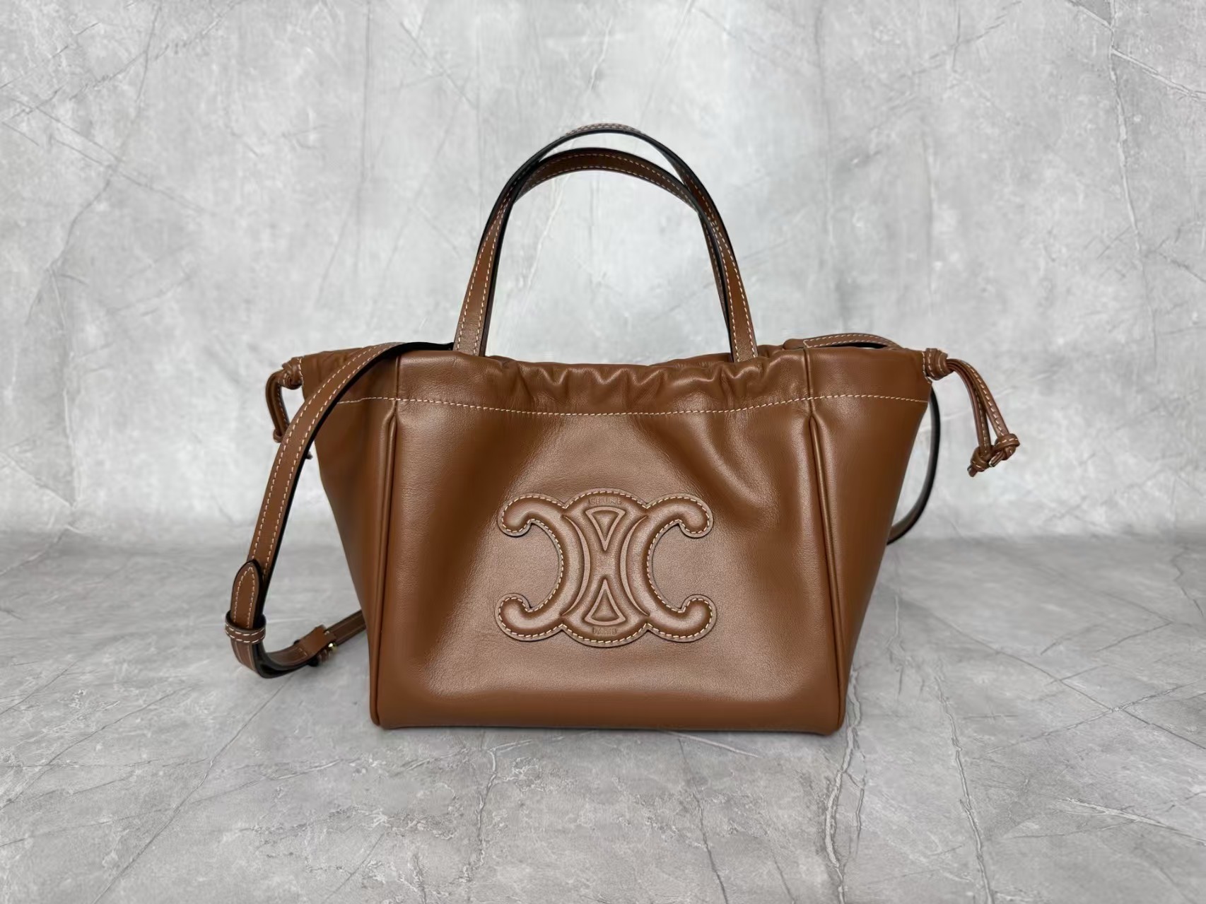 Celine Cabas Triomphe Shopping Bag