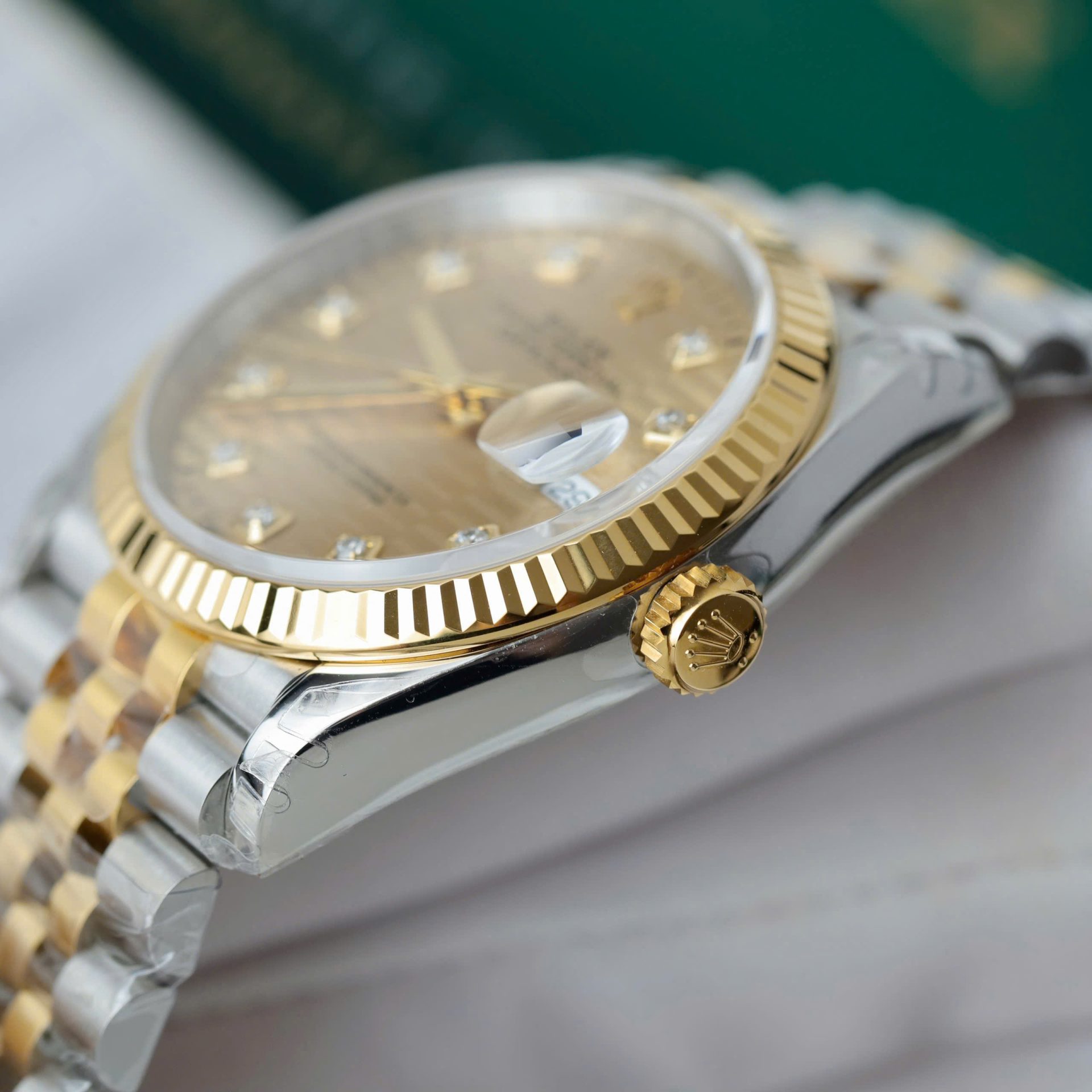 Rolex DateJust 126231 Replica Watch M��u Demi Motif Dial VS Factory 36mm - Top club