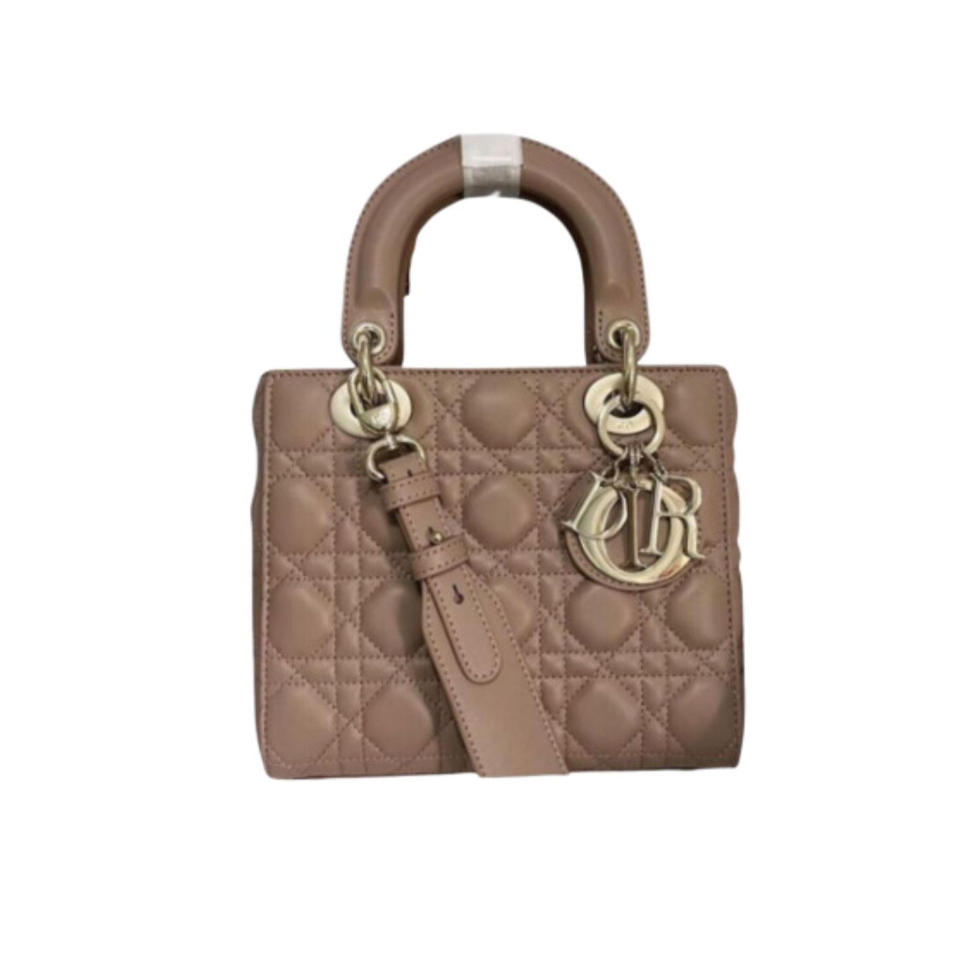 Christian Dior Small Lady Dior Bag Pink For Women 8in/20cm1:1High-quality replica