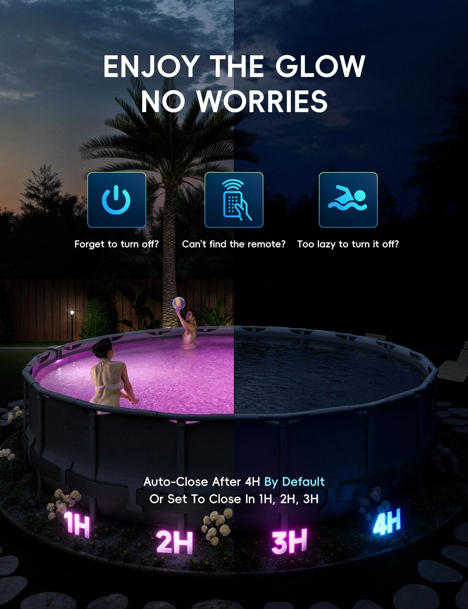 Solar LED Pool Light - 42 LEDs, 10 Color Options - Image 26 Solar LED Pool Light - 42 LEDs, 10 Color Options - Image 26
