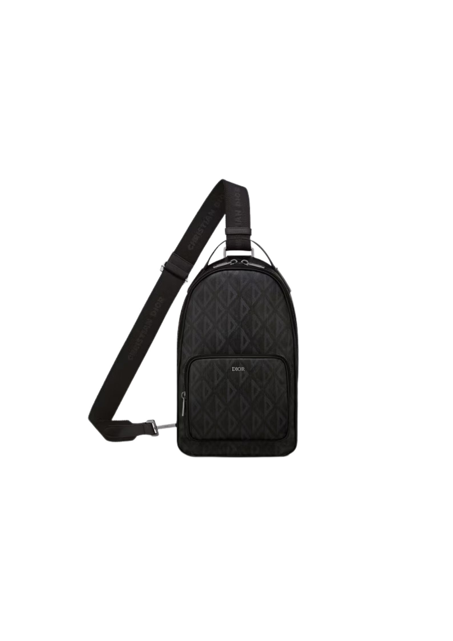 Mini Rider Sling Bag Black/Grey For Women‎ 12.5 in/ 32 cm CD 1ESBO038CDP_H43E1:1High-quality replica