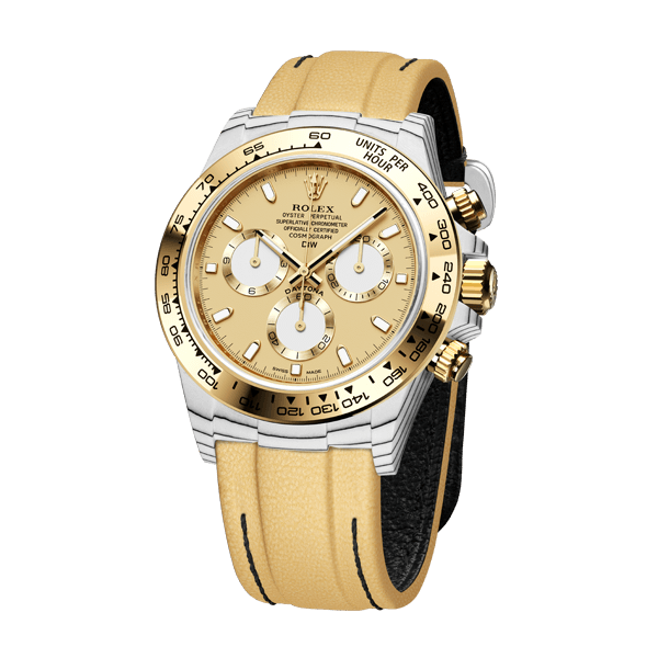 ROLEX Diw Daytona quartz fiber golden essence 40mm oyster black(1:1 replica) - Elite Watch Atelier