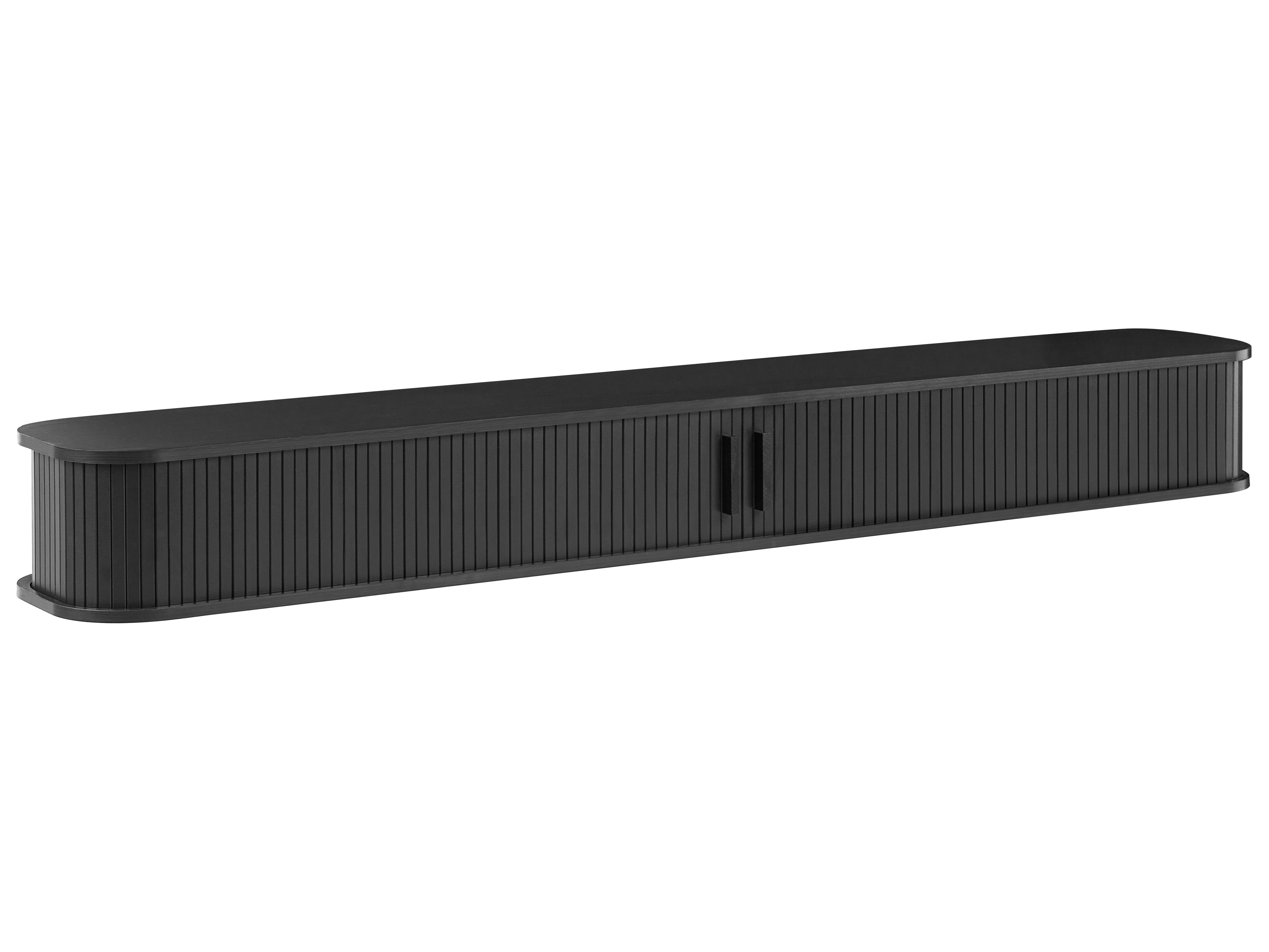 Wall Mounted TV Stand BRADLEY Black