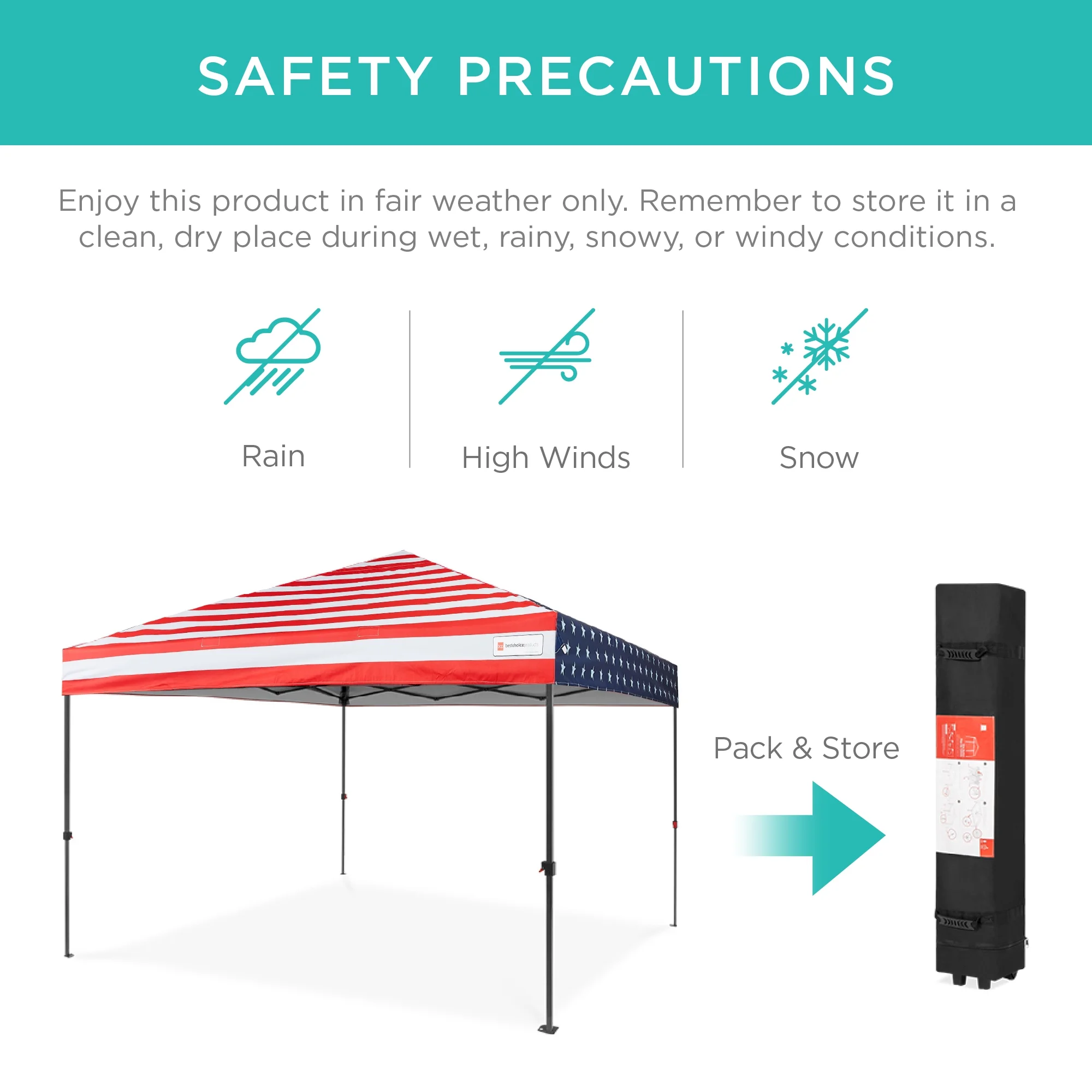 Best Choice Products 10x10ft Easy Setup Pop Up Canopy w/ 1-Button Setup, Wheeled Case, 4 Weight Bags - White - Image 78