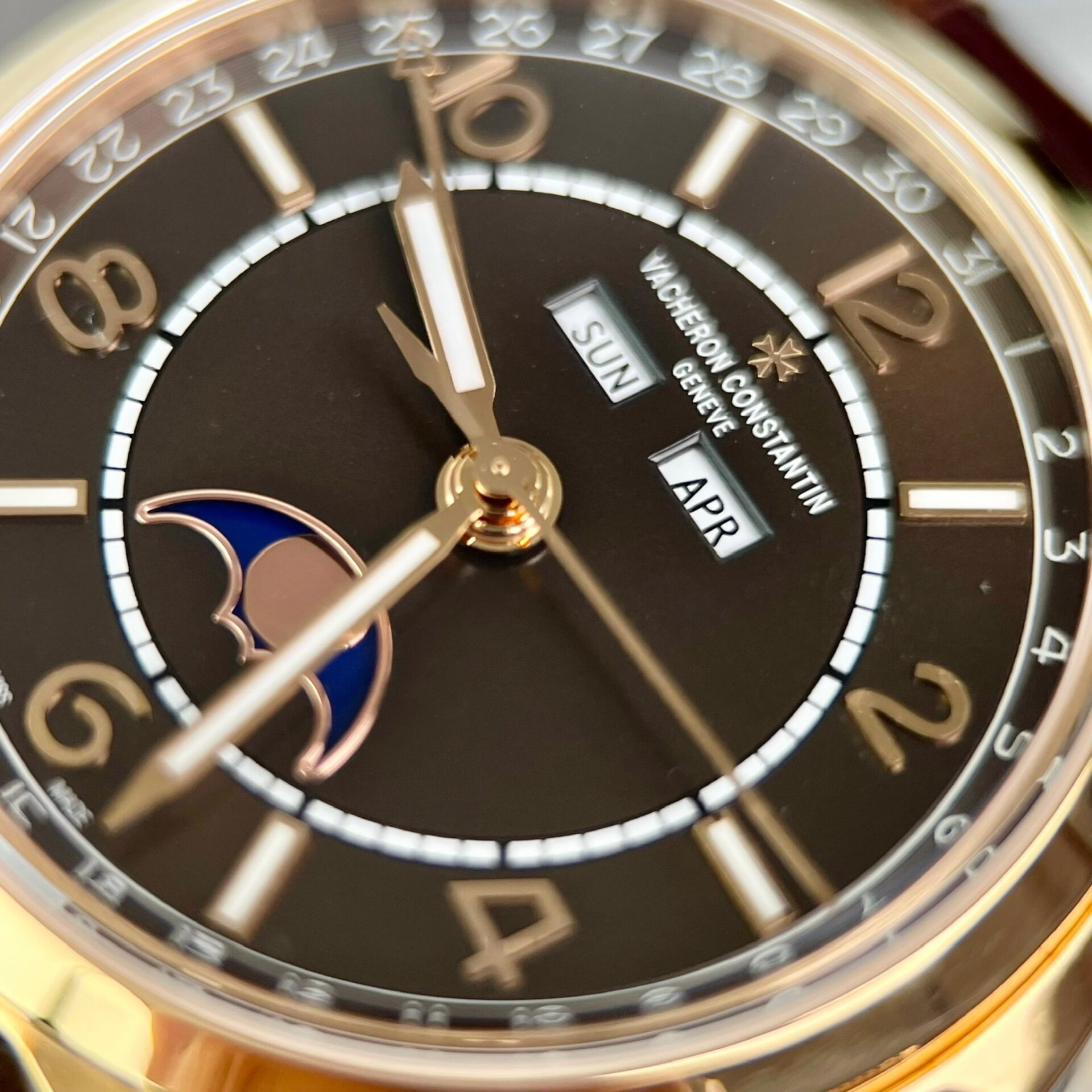 Vacheron Constantin 4000E Replica Watch Chocolate Dial ZF Factory 40mm - Top club