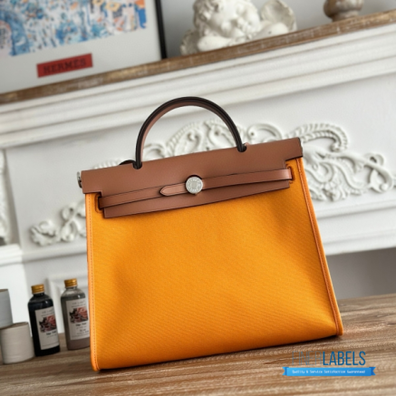 Hermès Herbag Zip 31 Bag | 31x25x10 cm | Luxury Canvas & Leather Shoulder Bag for Women | Spacious Everyday Hermès Tote1:1High-quality replica