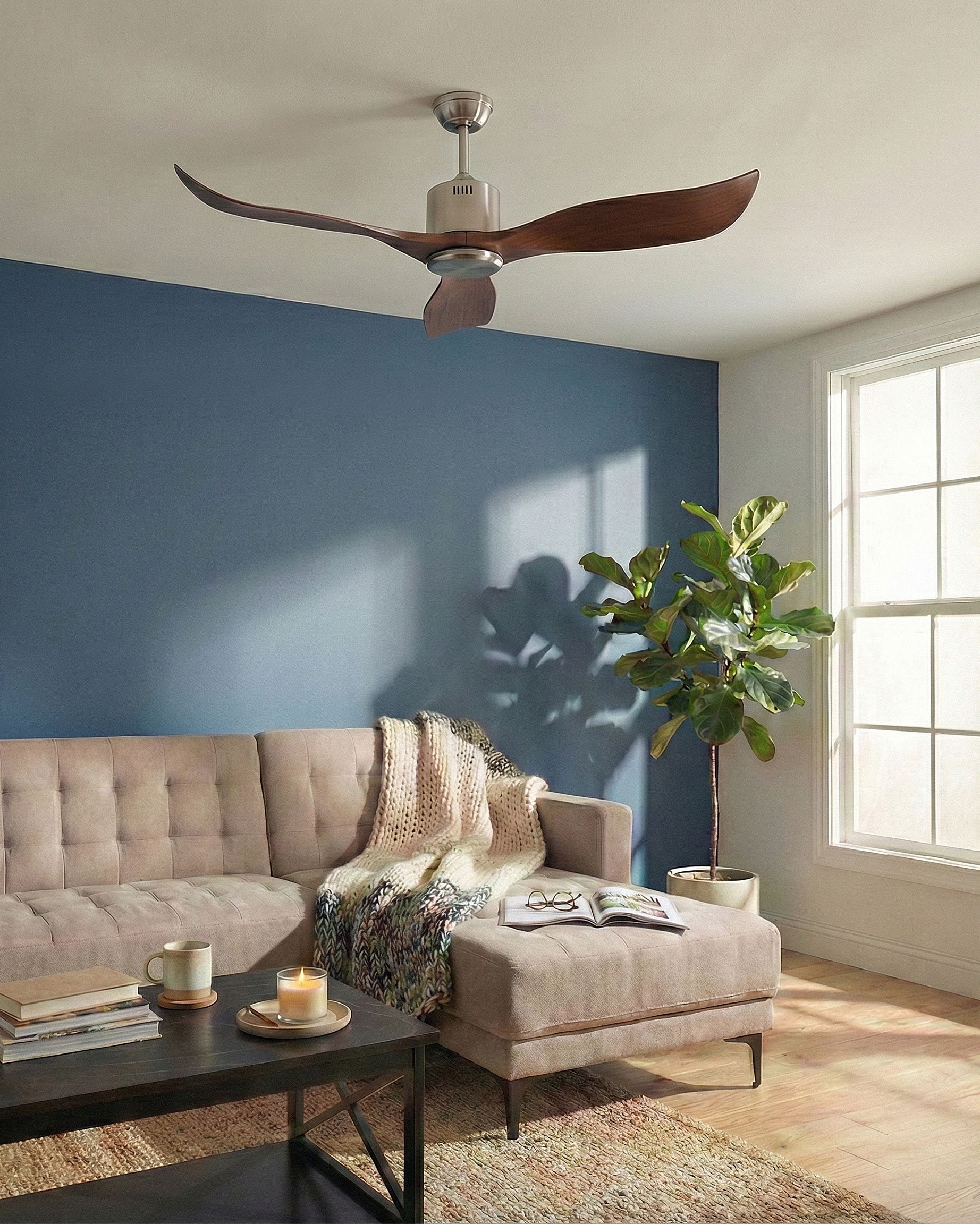 Ceiling Fan ROSEAU Brown