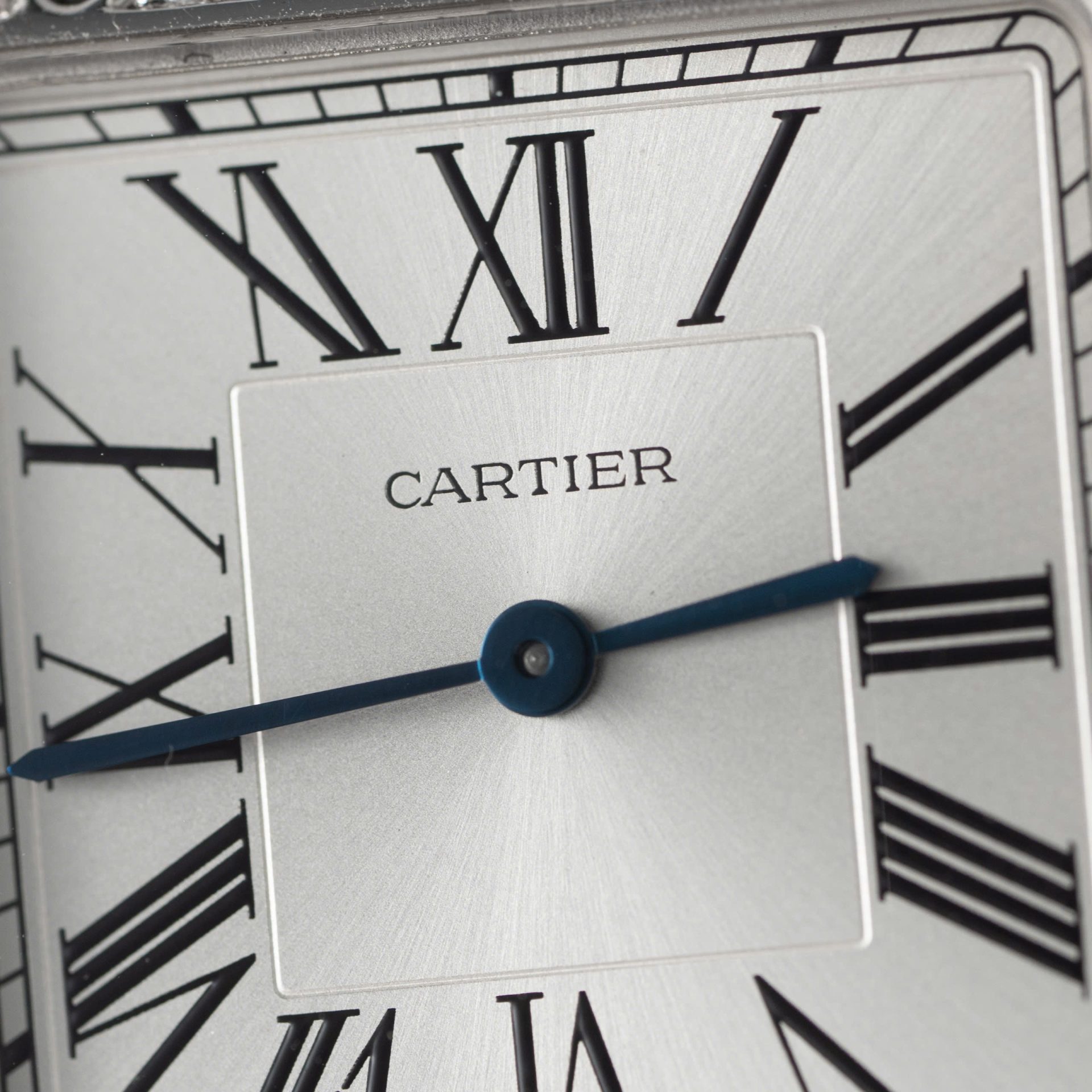 Cartier Replica 1:1 Watch Santos Dumont Large With Full Moissanite Diamond Hong Kong 42mm - Top club