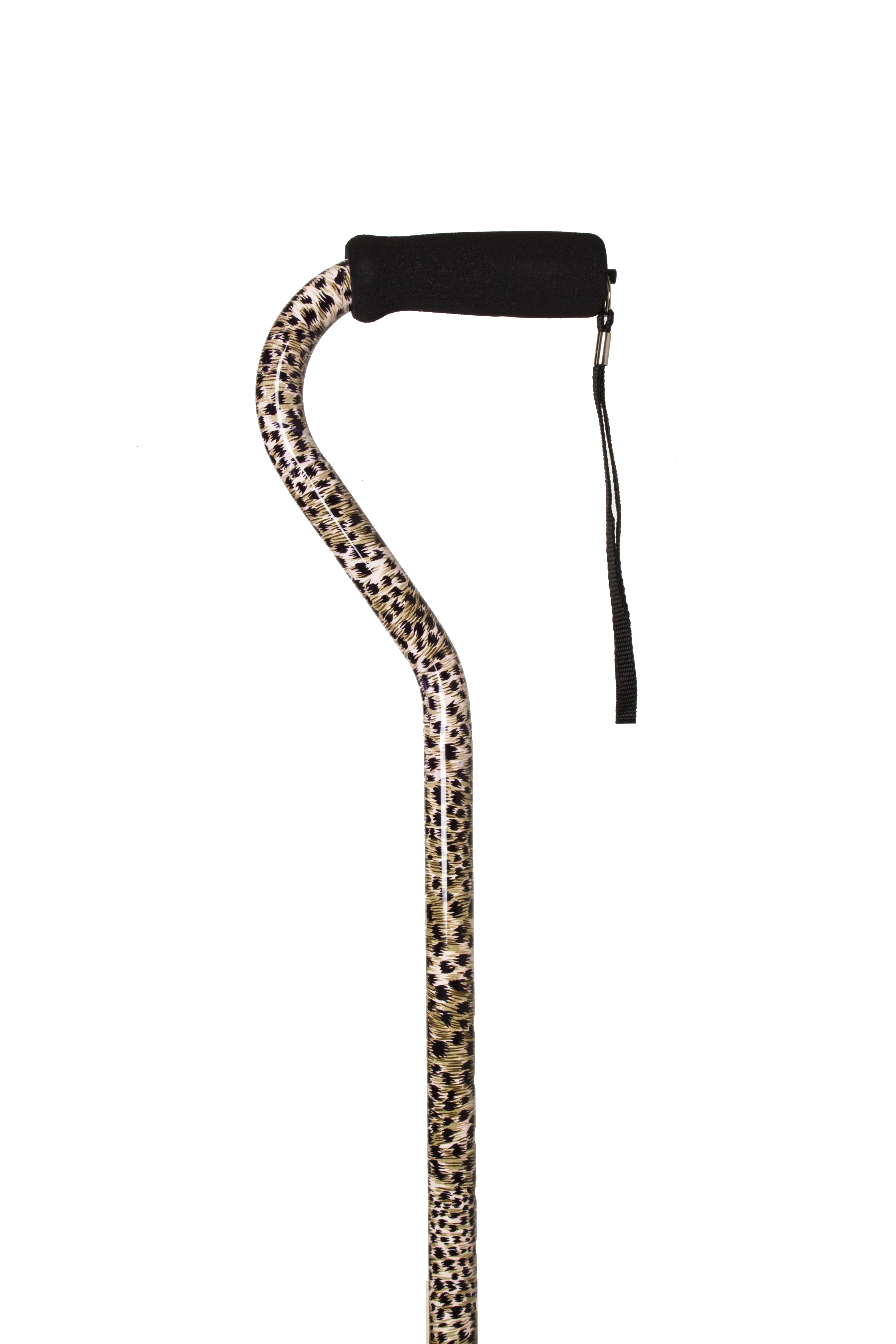 Brown Cheetah Offset Aluminum - Abilene Artificial Limb