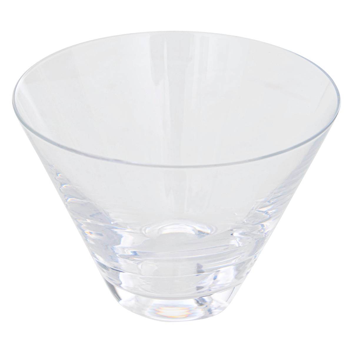 Set of 6 "Japan" bowls Crystal Clear, 40cl, Transparent