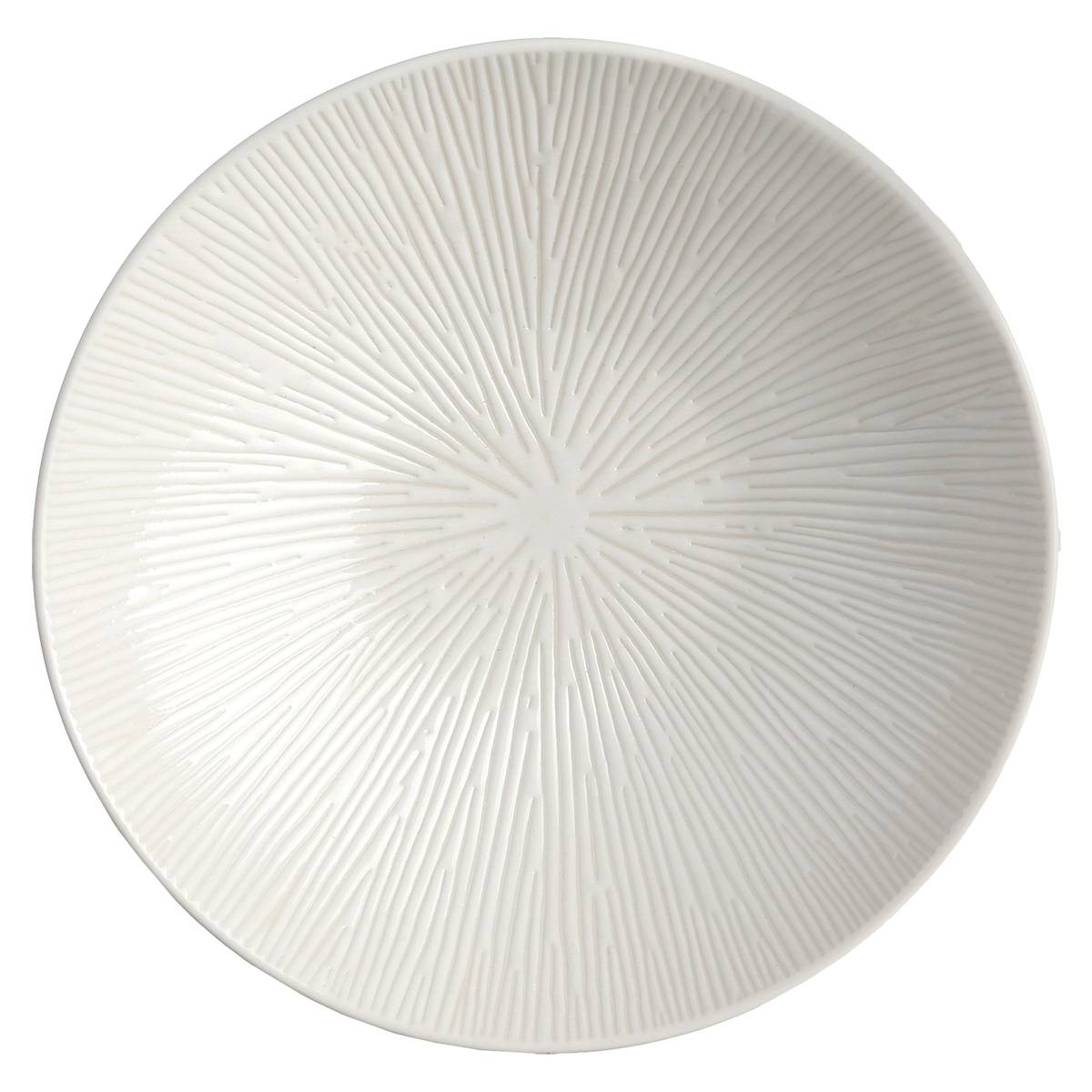 Deep plate "Atelier" D.19 cm, White