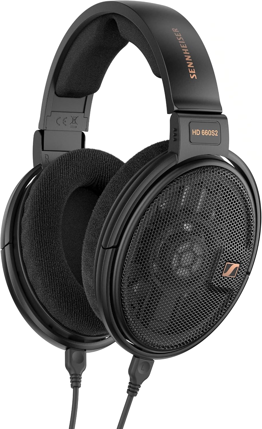 Sennheiser HD 660S2 - Audiophile Open-Back Over Ear Headphones with Deep Bass Extension and Refined Acoustic Performance  Over-Ear Headphones for PC  Music  Gaming  Podcasts  Premium Black