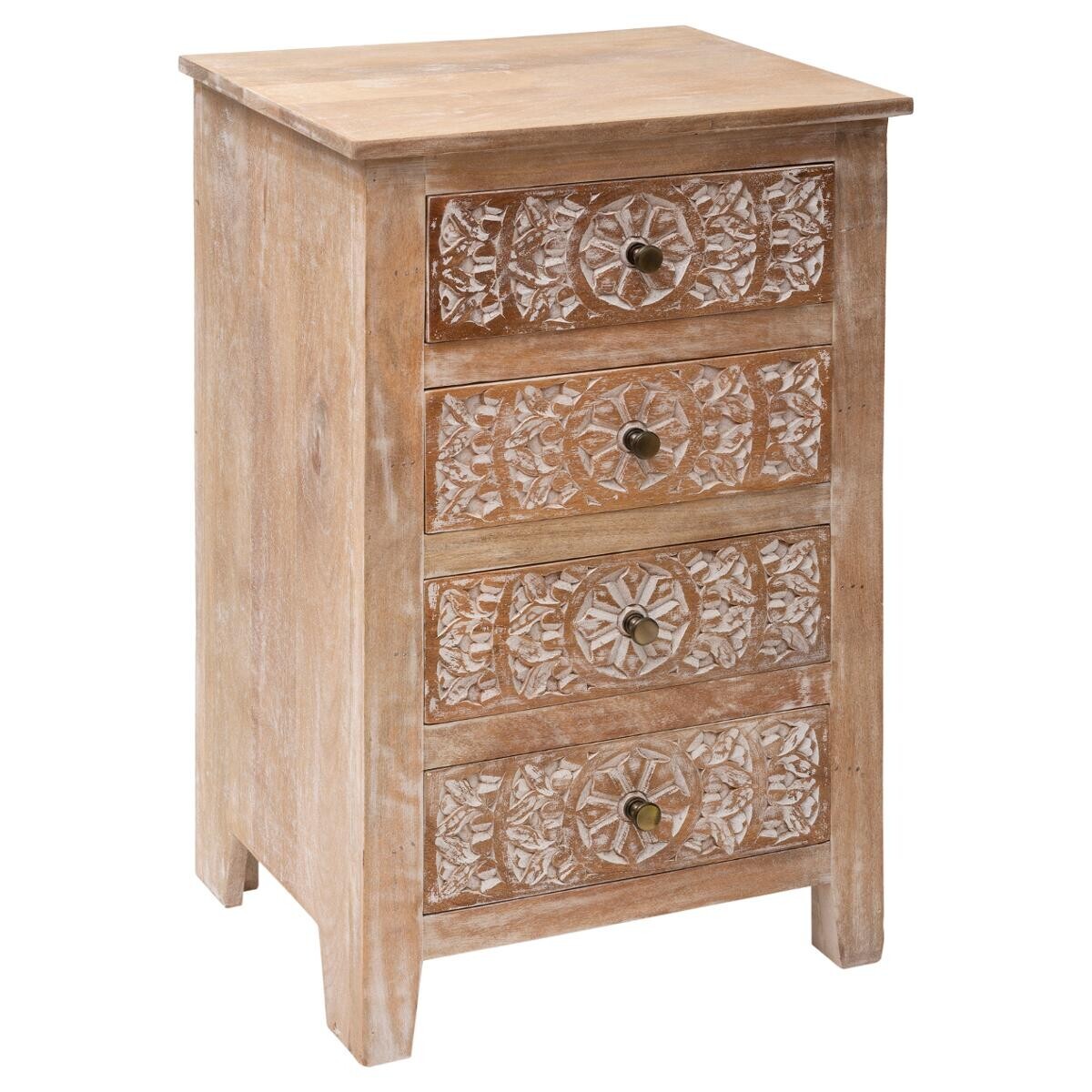 chest of drawers "Shirel" Mango wood, 4 drawers