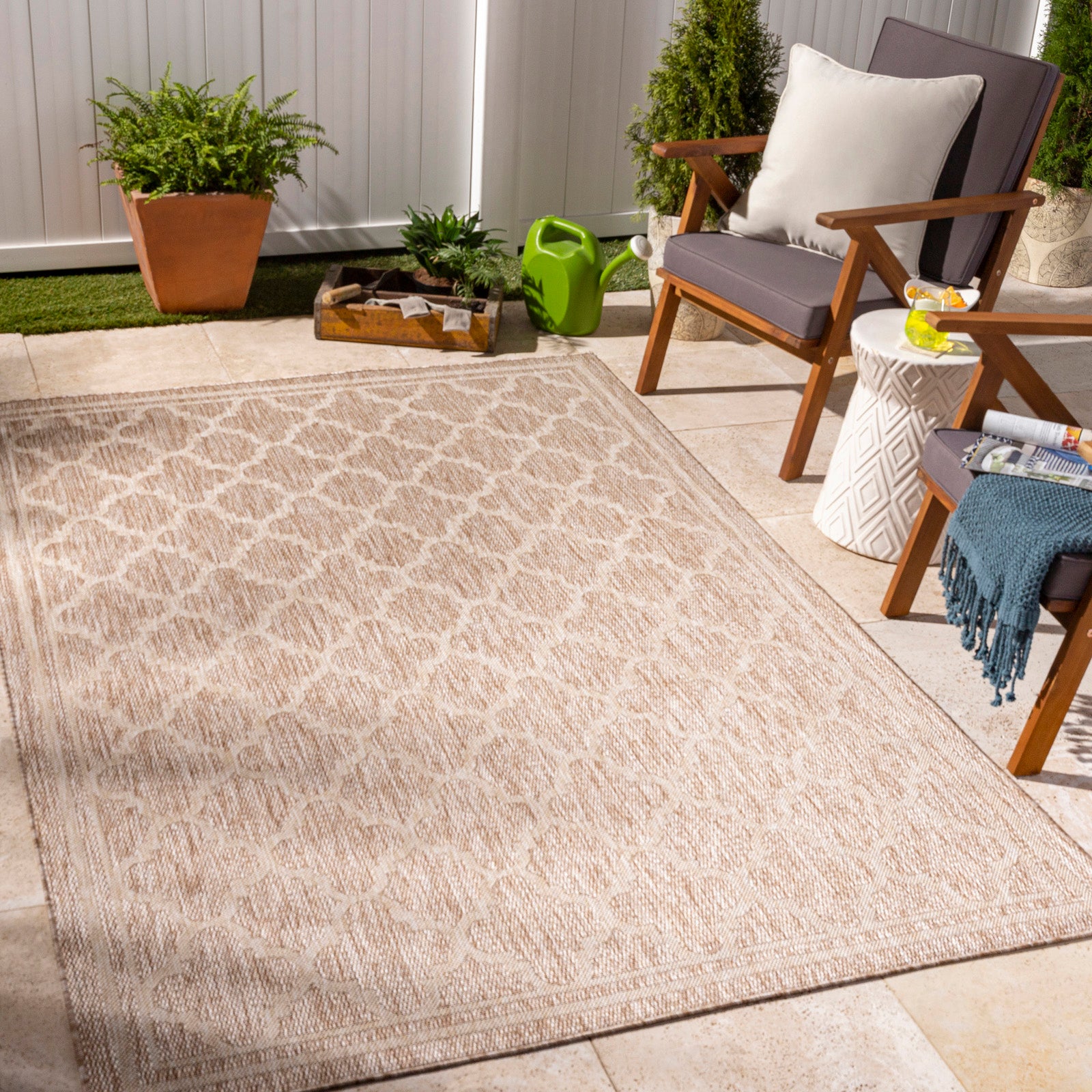 Blokker Duna Vloerkleed 160 x 213 cm - Beige