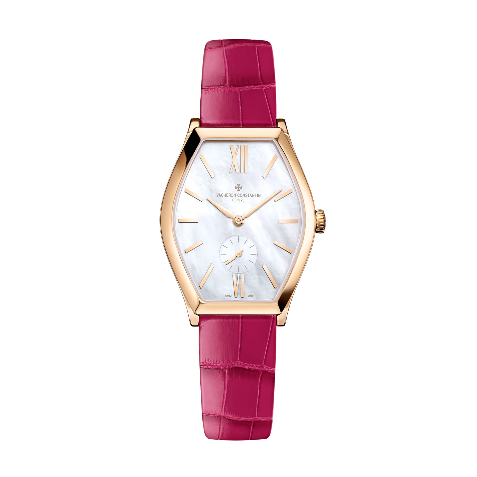 Replica Watches Fake Vacheron Constantin Malte manual-winding 34.4X28.4 MM PINK GOLD(1:1 replica) - Elite Watch Atelier