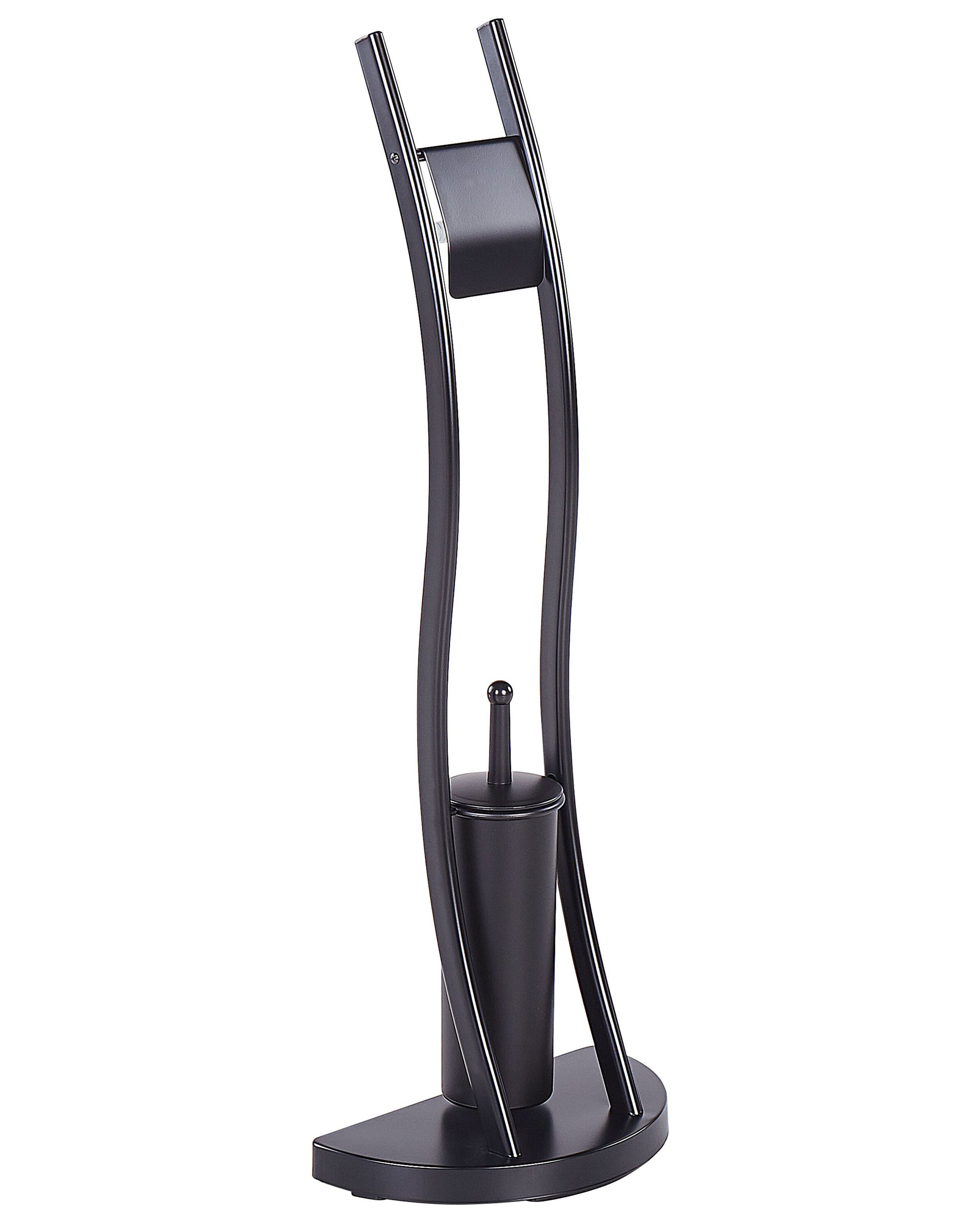 Toilet Roll and Brush Holder SOACHA Metal Black