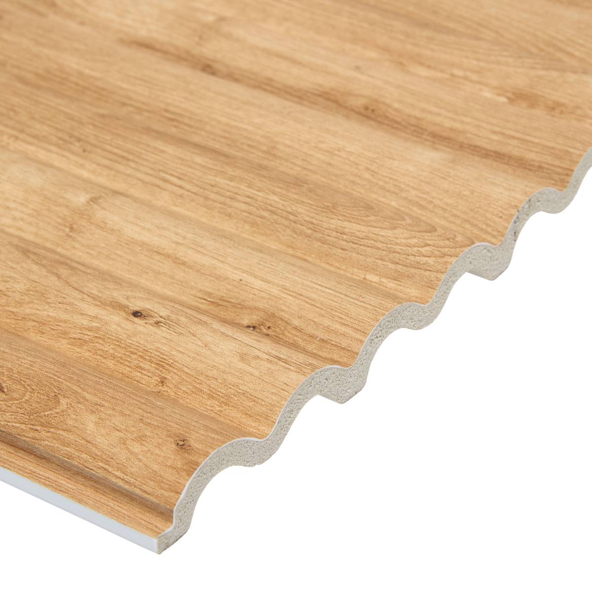 Decorative Wall Panel "Alcov" Beige, 120x30 cm