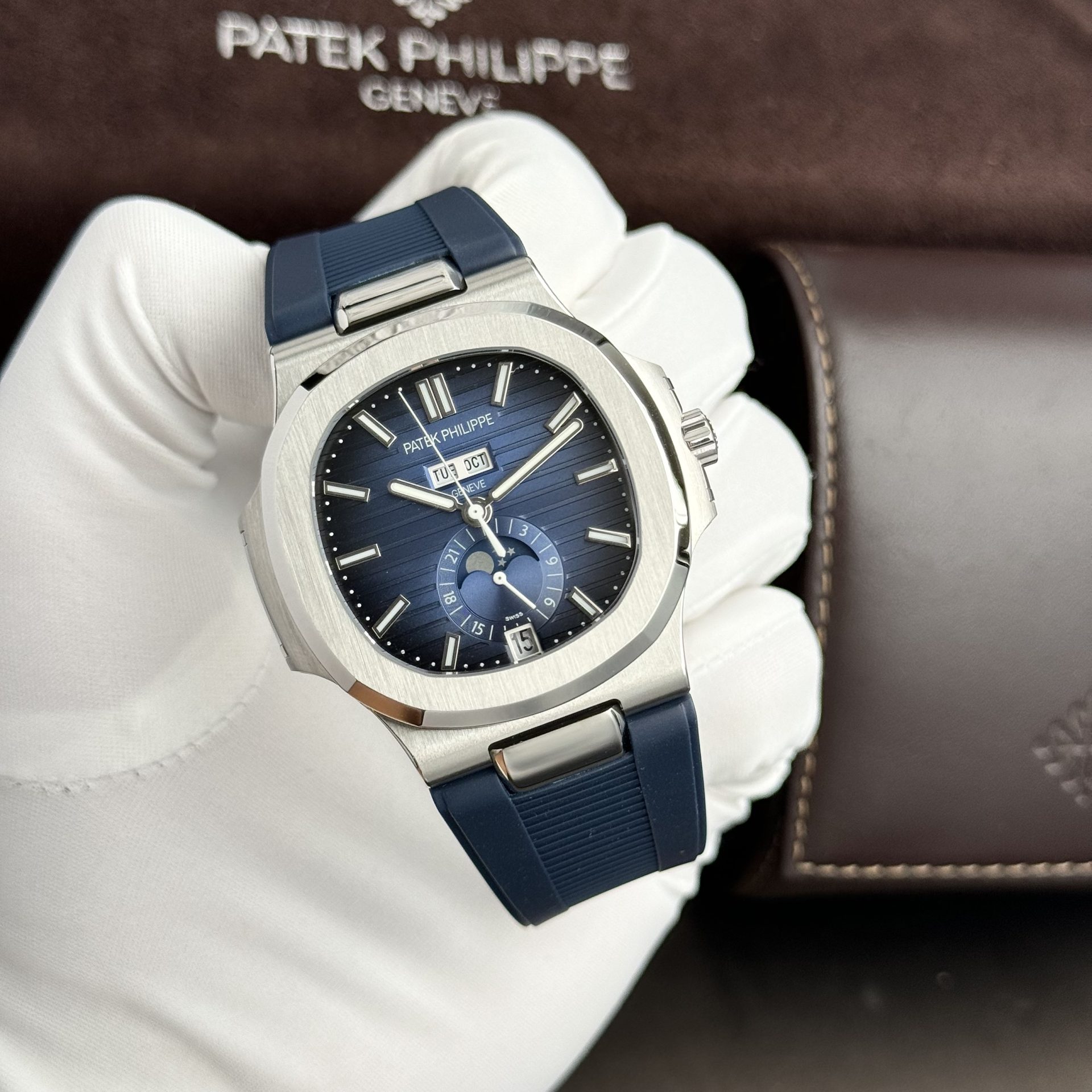 Patek Philippe Replica 11 Watch Nautilus 5726 High Quality Swiss Factory GR 40.5mm - Elite Watch Atelier