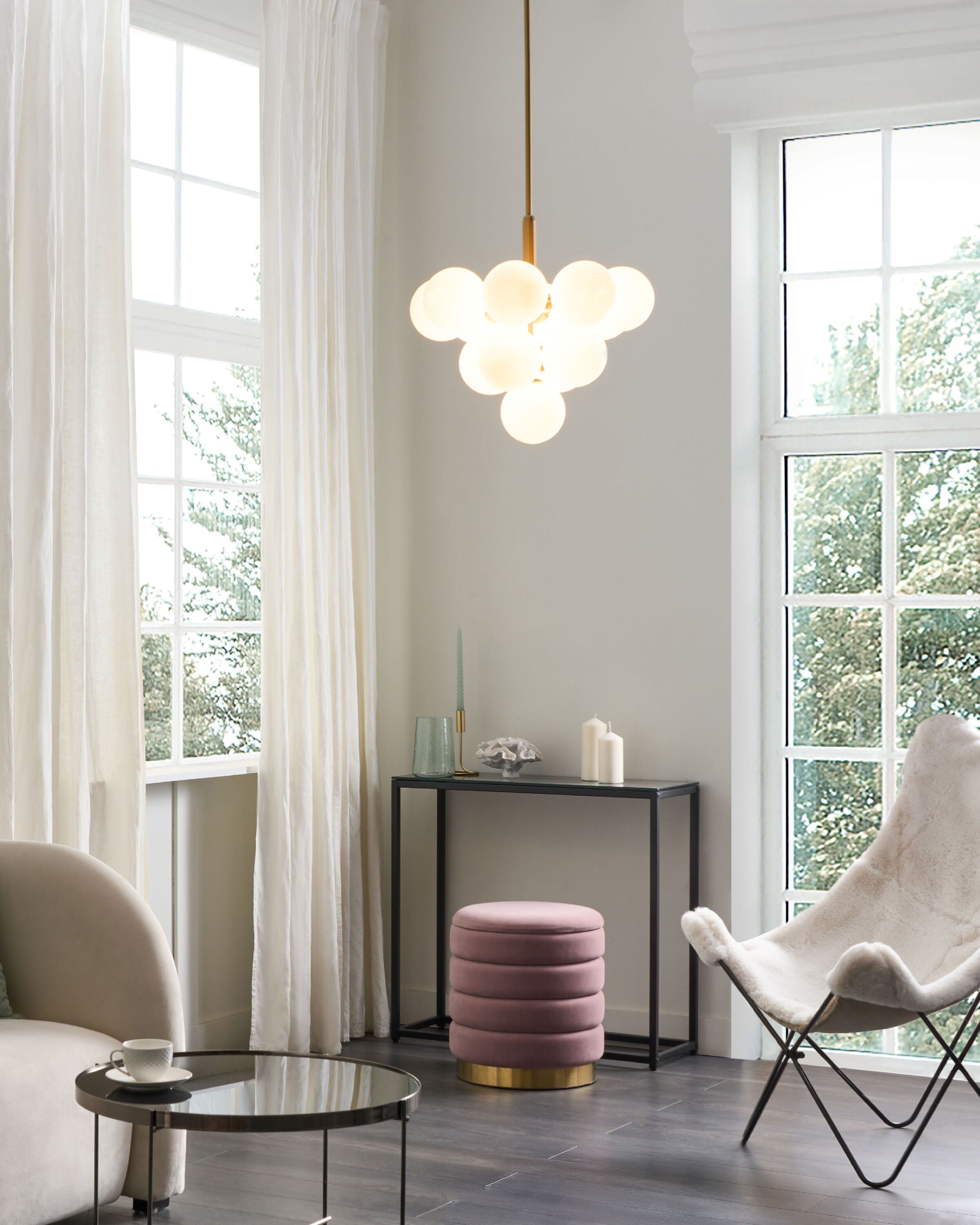 Pendant Lamp BIRRIE Metal Brass
