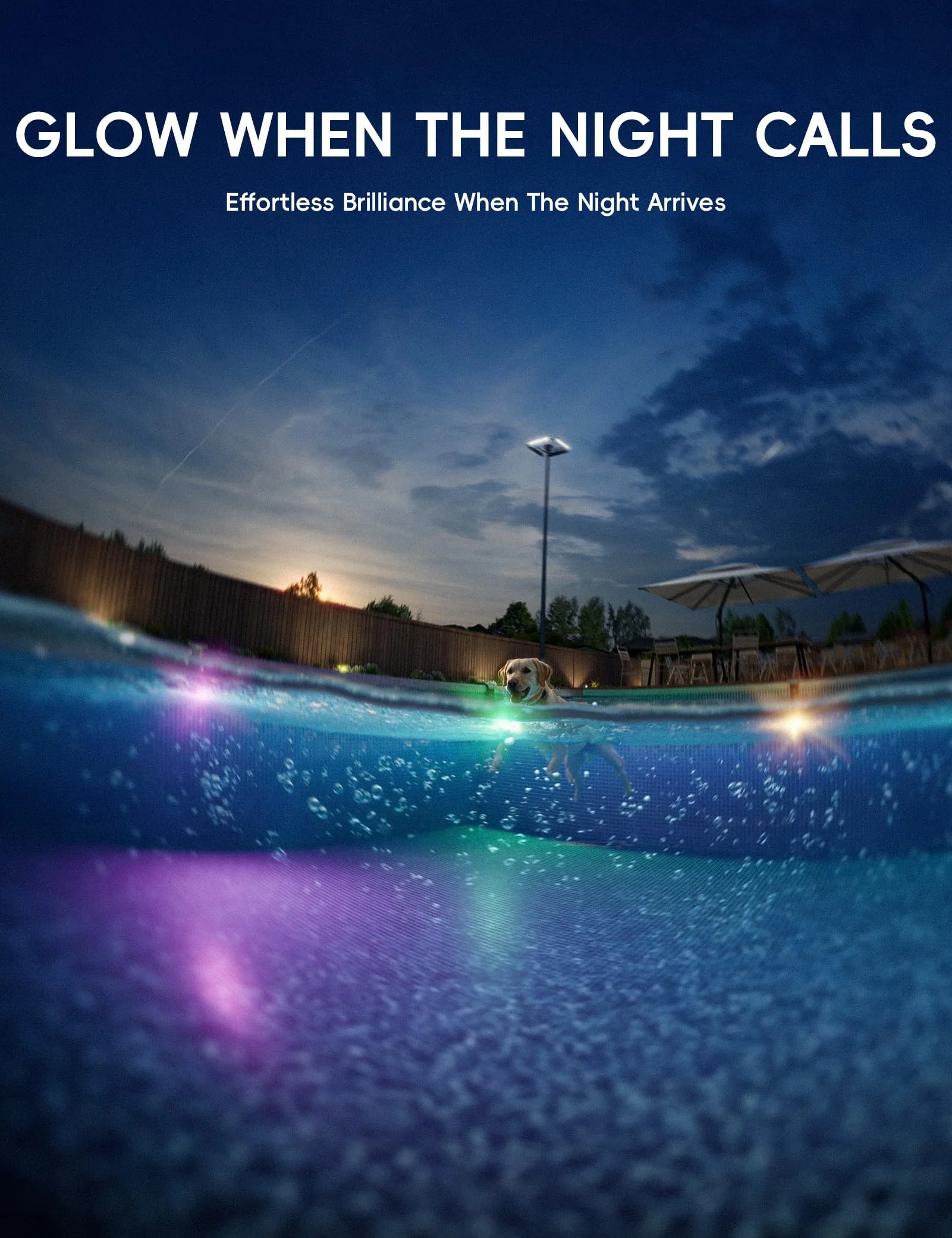 Solar LED Pool Light - 42 LEDs, 10 Color Options - Image 13 Solar LED Pool Light - 42 LEDs, 10 Color Options - Image 13