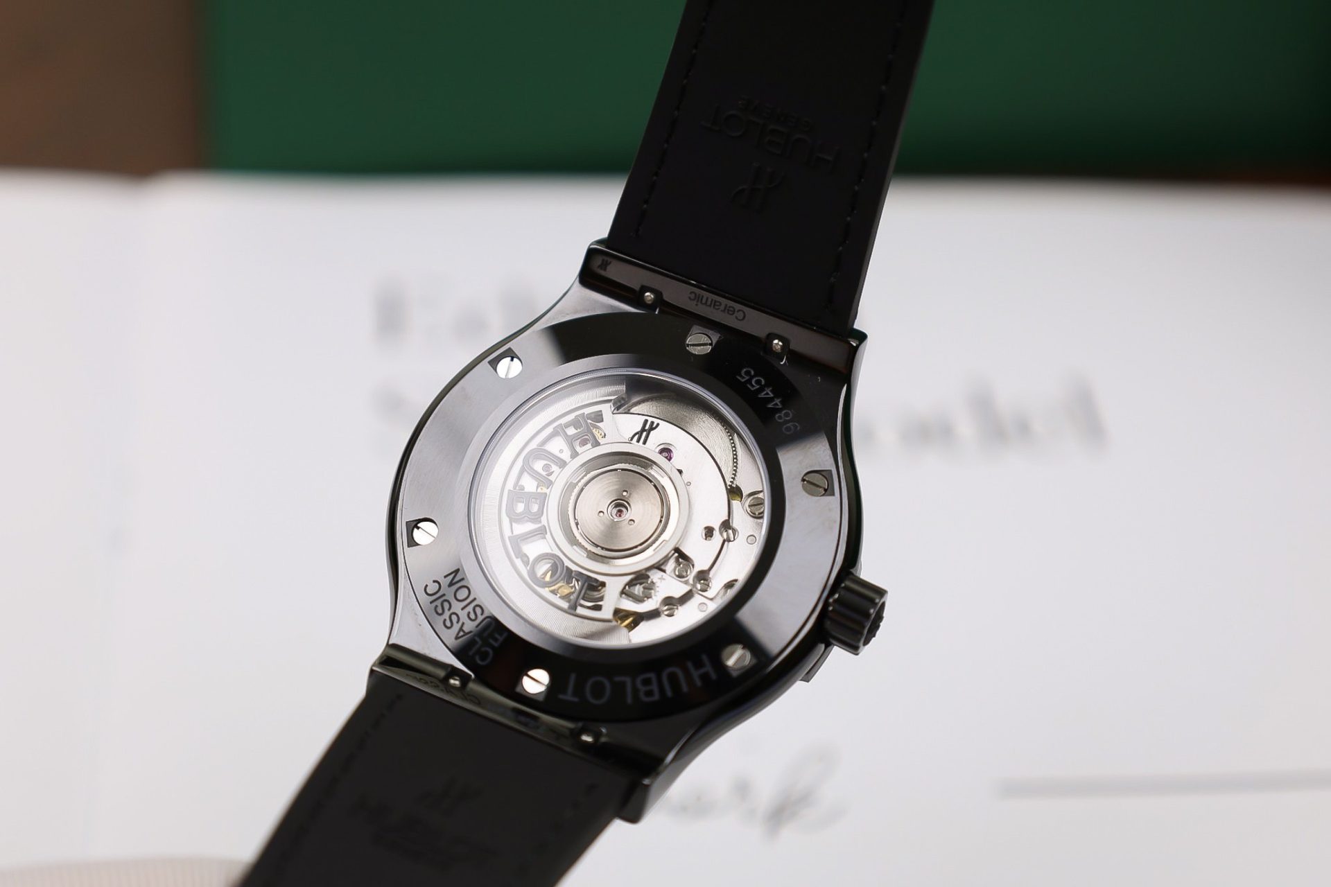 Hublot Replica 1:1 Watch Classic Fusion Black Ceramic SW300 Movement 42mm - Top club