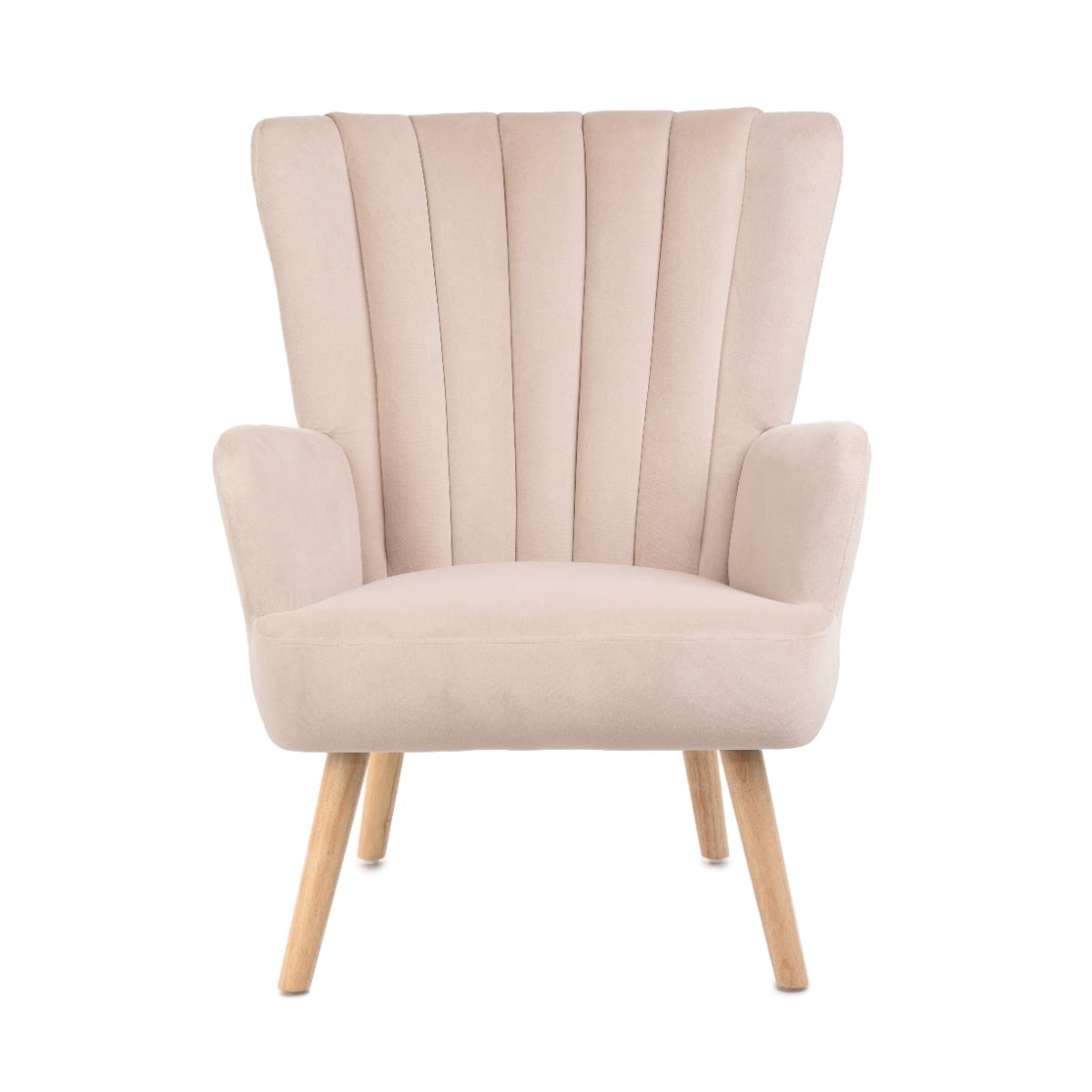 Fotel MILLS beżowy 75x79x102 cm