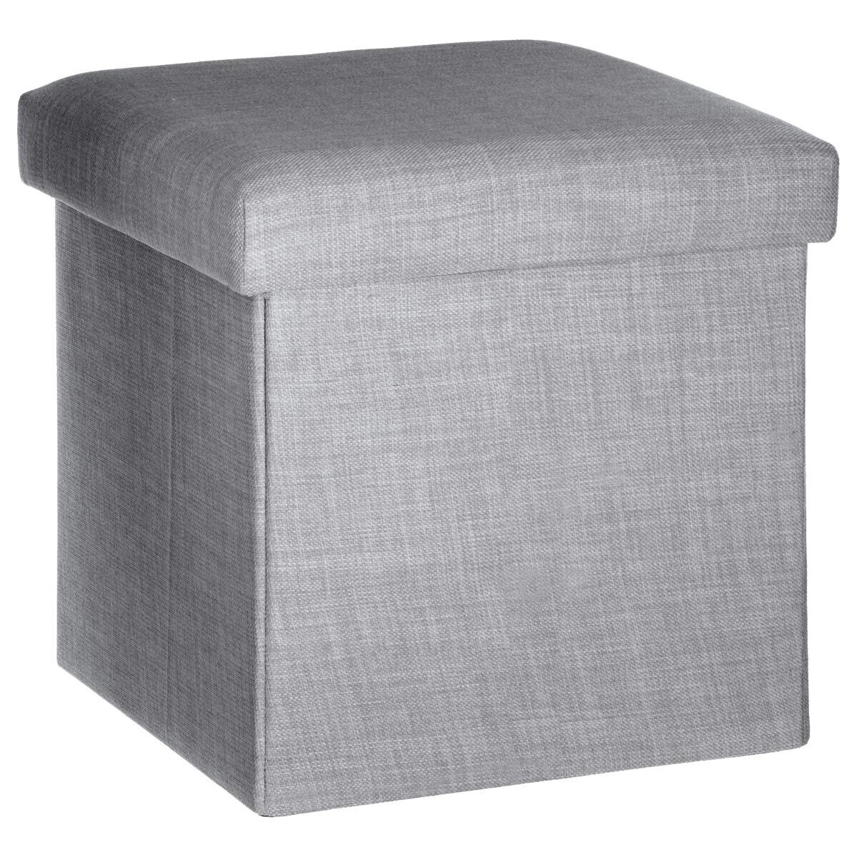 Folding pouf "Tomaz" Mouse grey