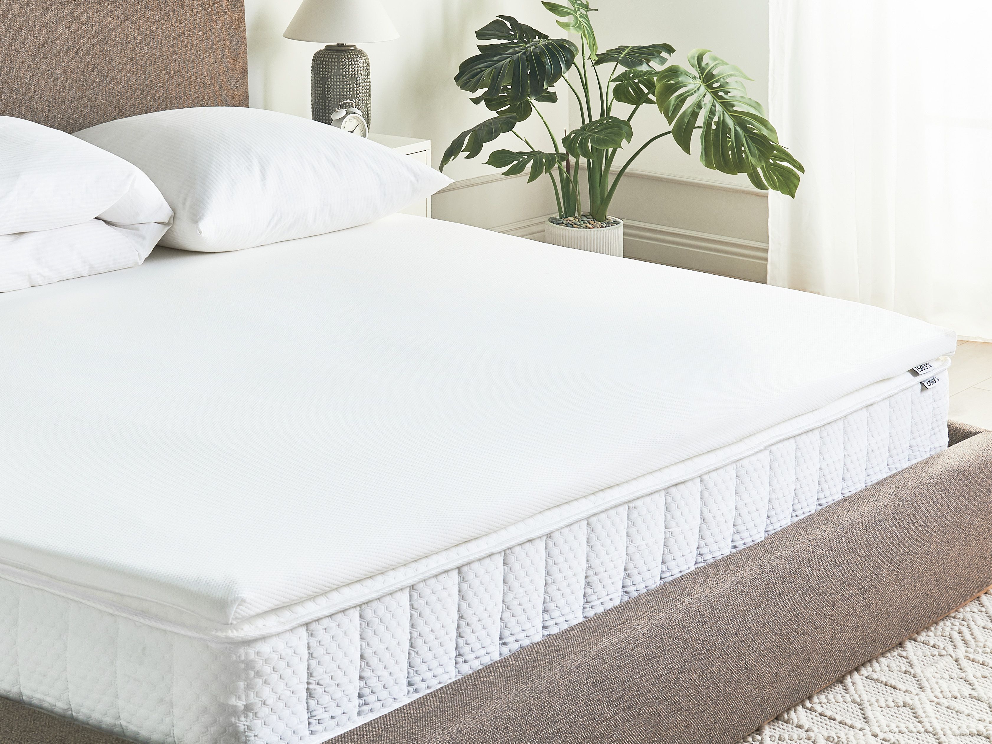 PU Foam Mattress Topper RESTFUL 180 x 200 cm (Super King Size)