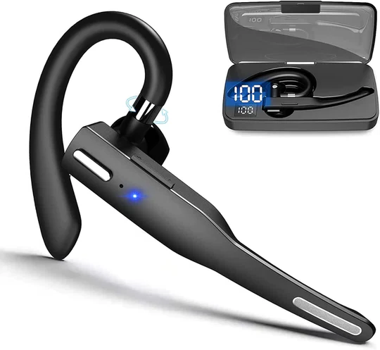 Professionele Bluetooth-headset met Ruisonderdrukking en Ergonomisch Ontwerp