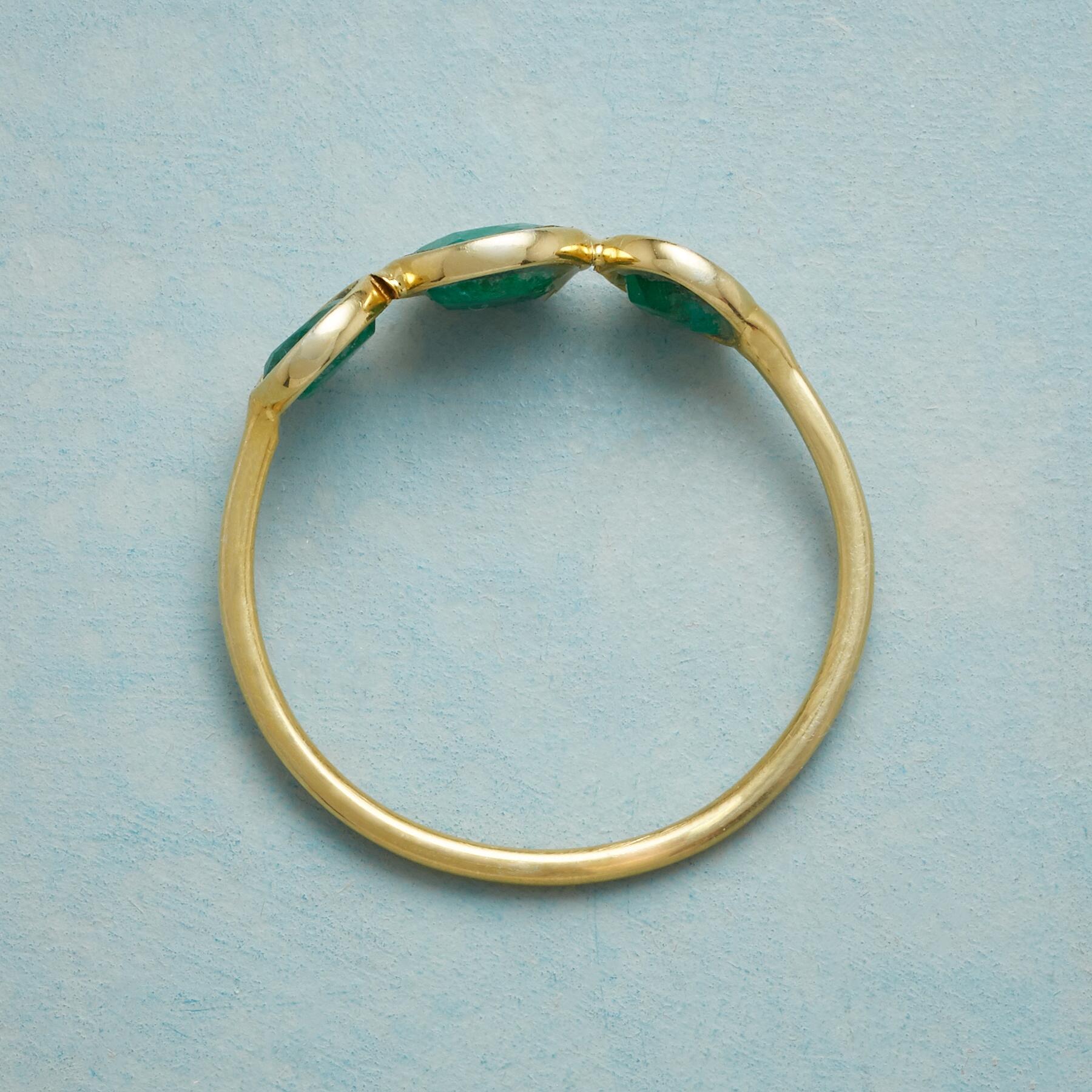 Green Trio Ring - Sundance Clothing