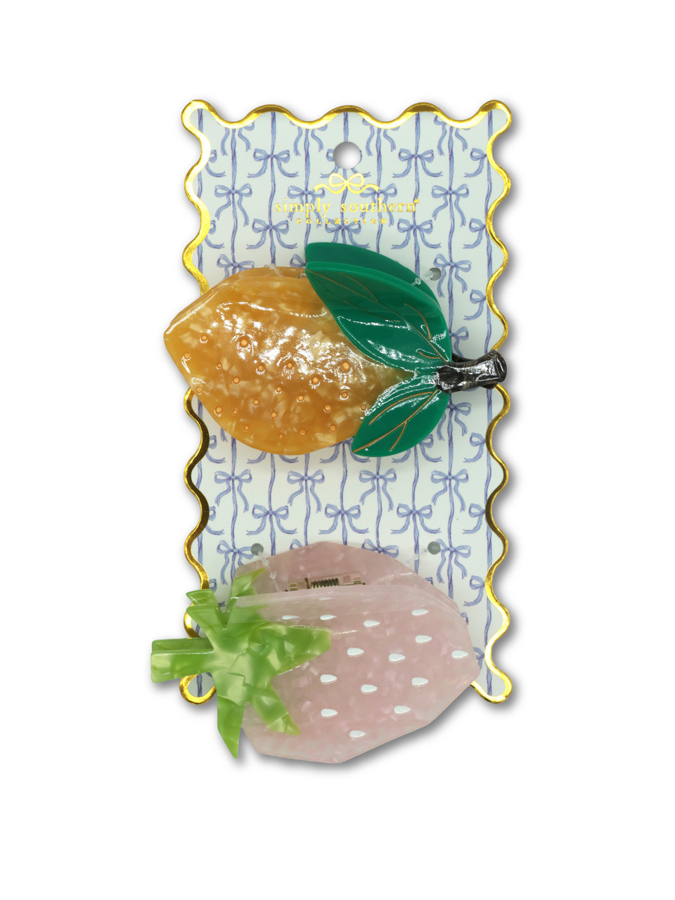 0126-HAIR-CLIP-LEMON - Simply Southern Outlet