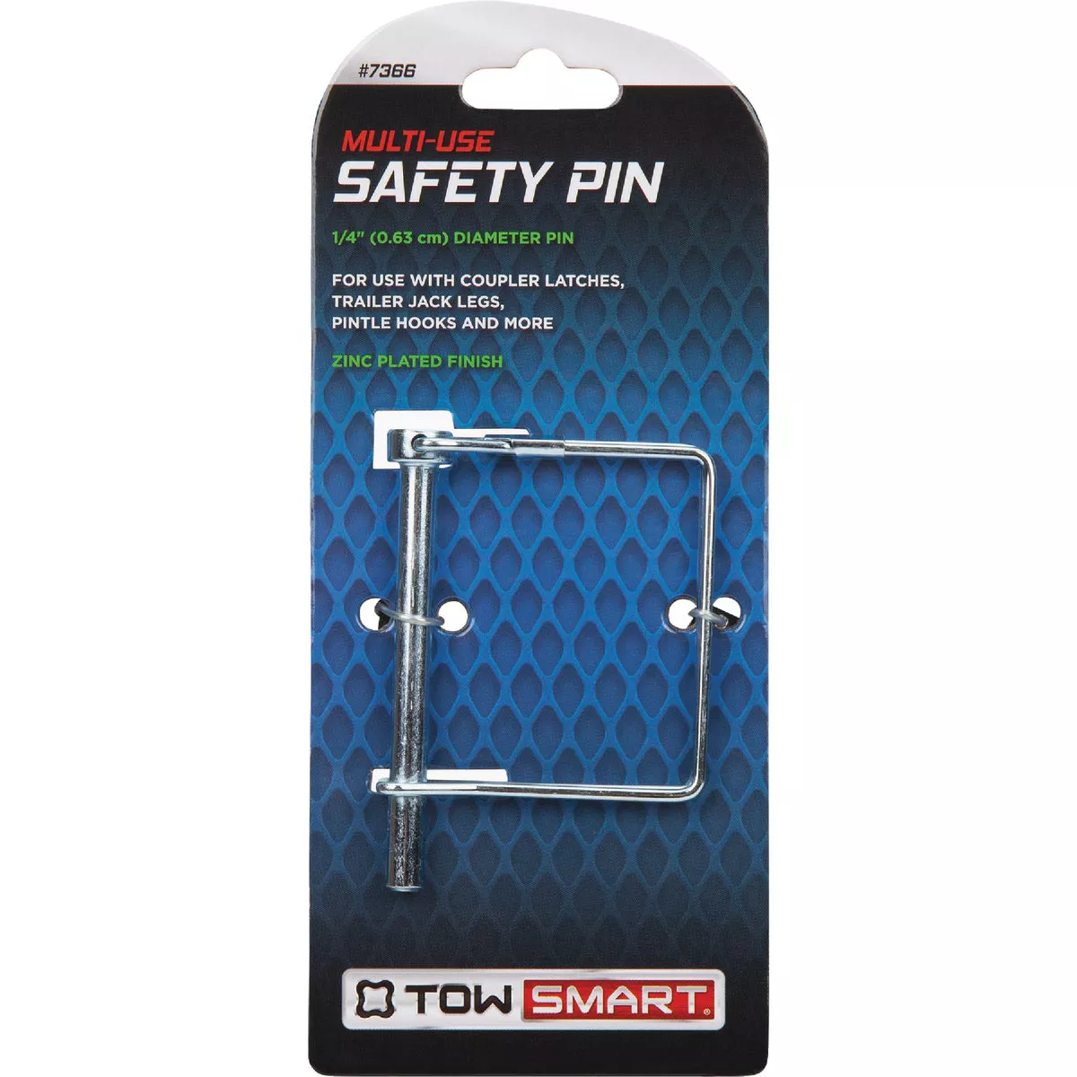 TowSmart 1/4 In. Quick Latch Safety Pin
