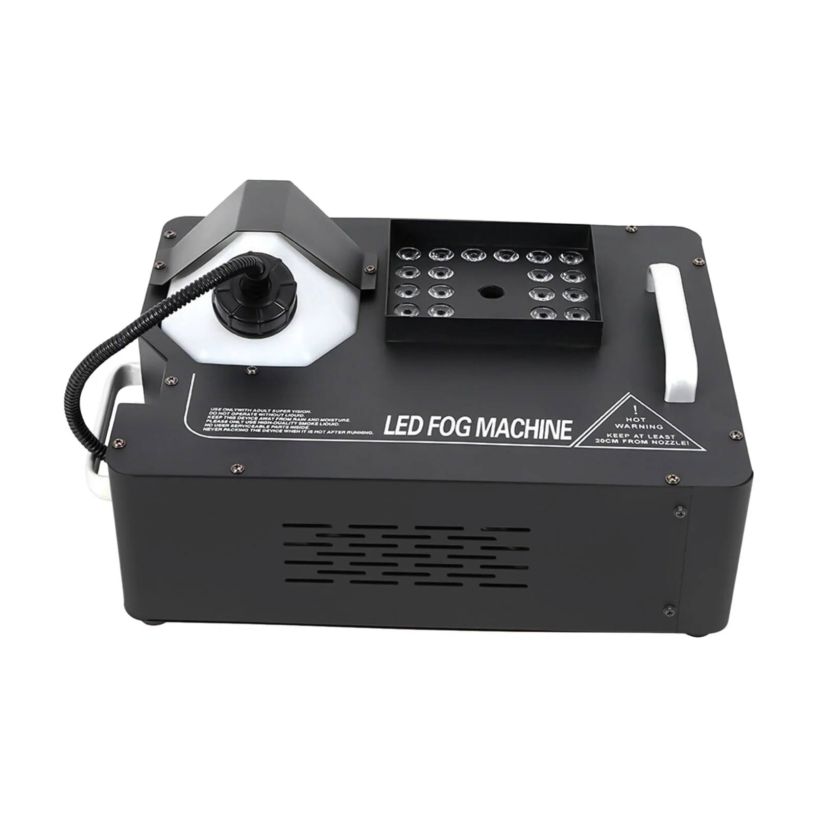 1500W Smoke Fog LED RGB DMX Vertical Spray Stage Light Fogger Effects Machine - Image 6 1500W Smoke Fog LED RGB DMX Vertical Spray Stage Light Fogger Effects Machine - Image 6
