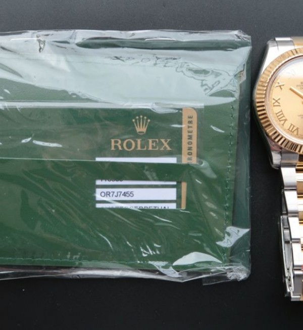 Replica Rolex Noob DateJust II 126333 YG Dial SS/YG Bracelet A3136 - Elite Watch Atelier