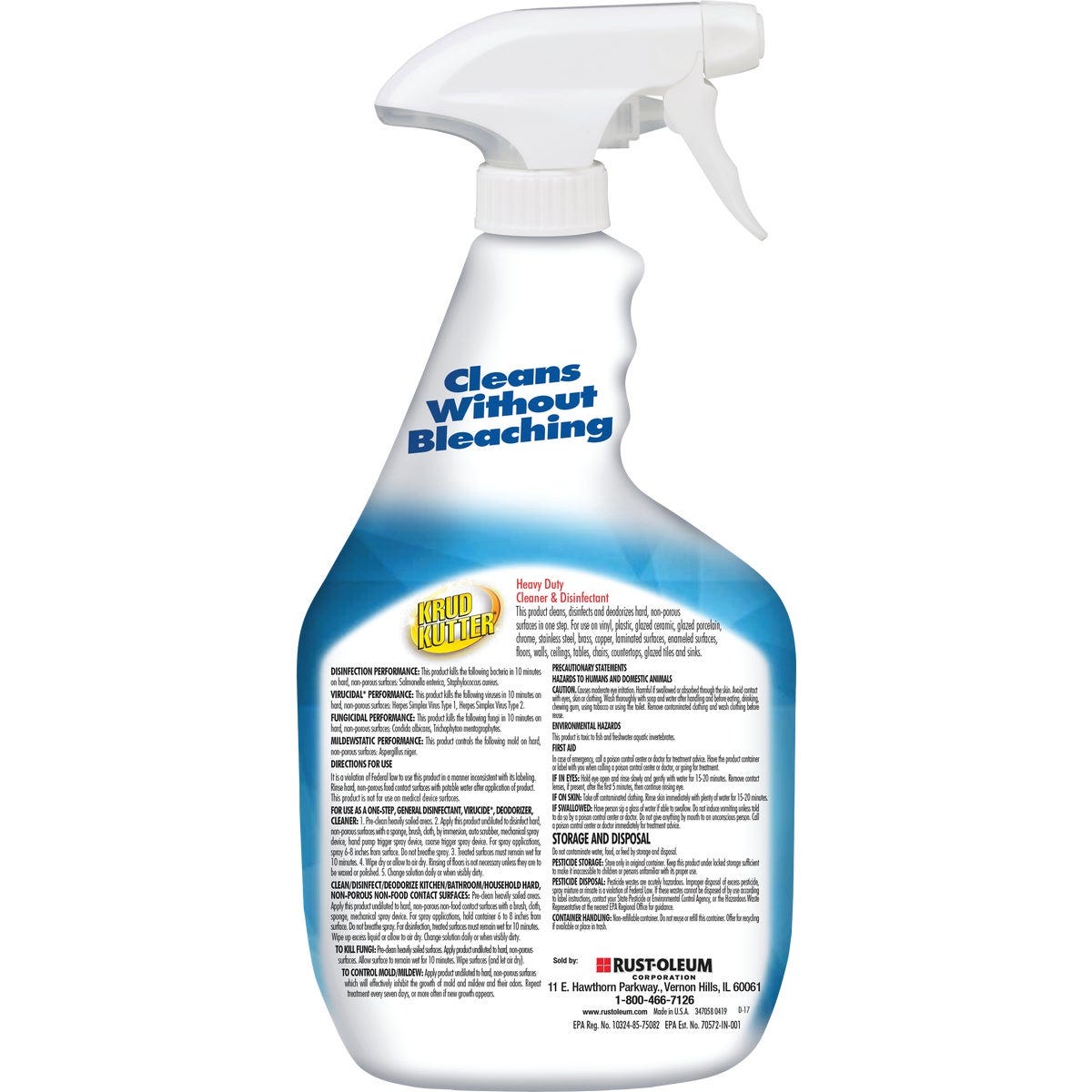 Krud Kutter 32 Oz. Heavy Duty Cleaner & Disinfectant Spray