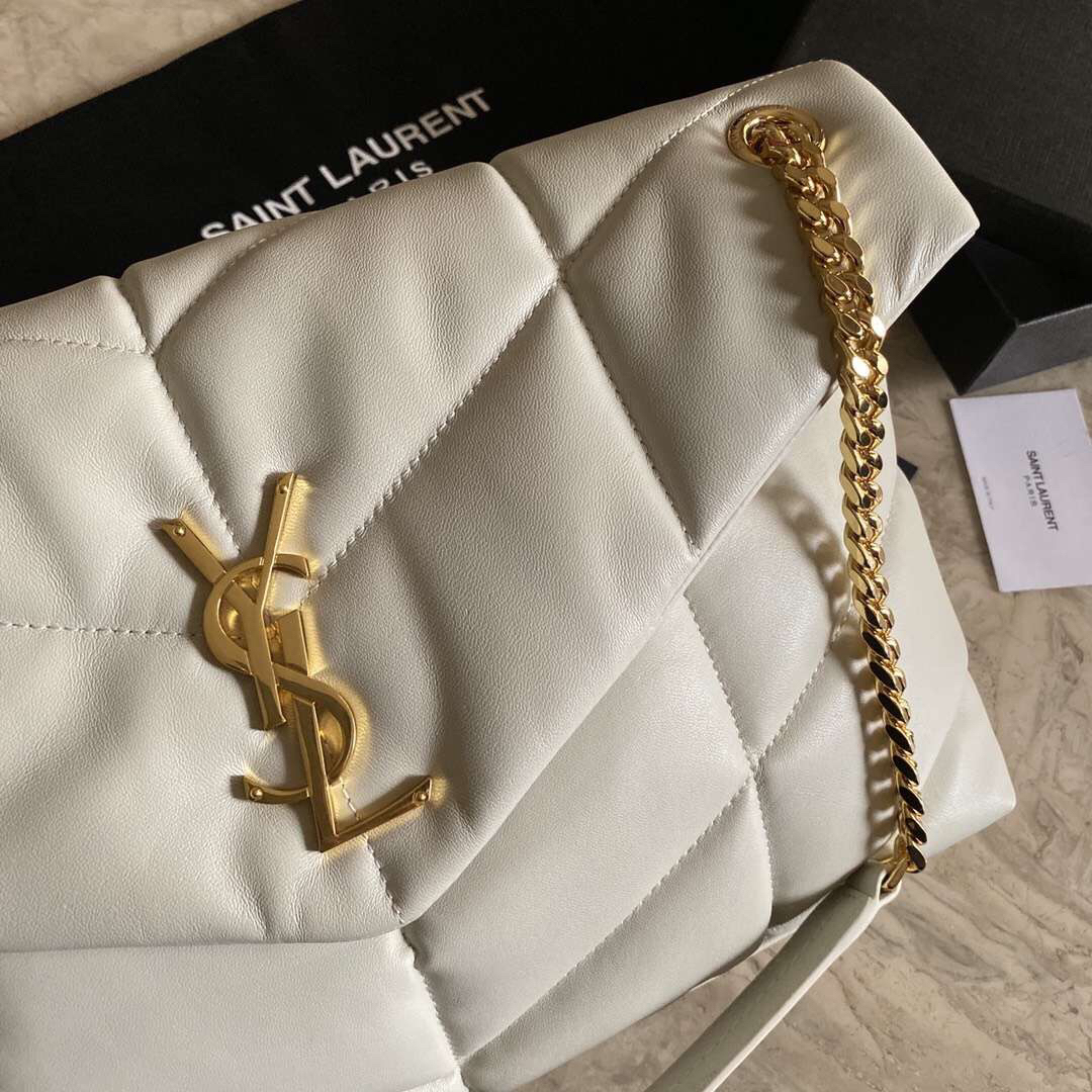 PUFFER SMALL BAG IN QUILTED SUEDE1:1High-quality replica