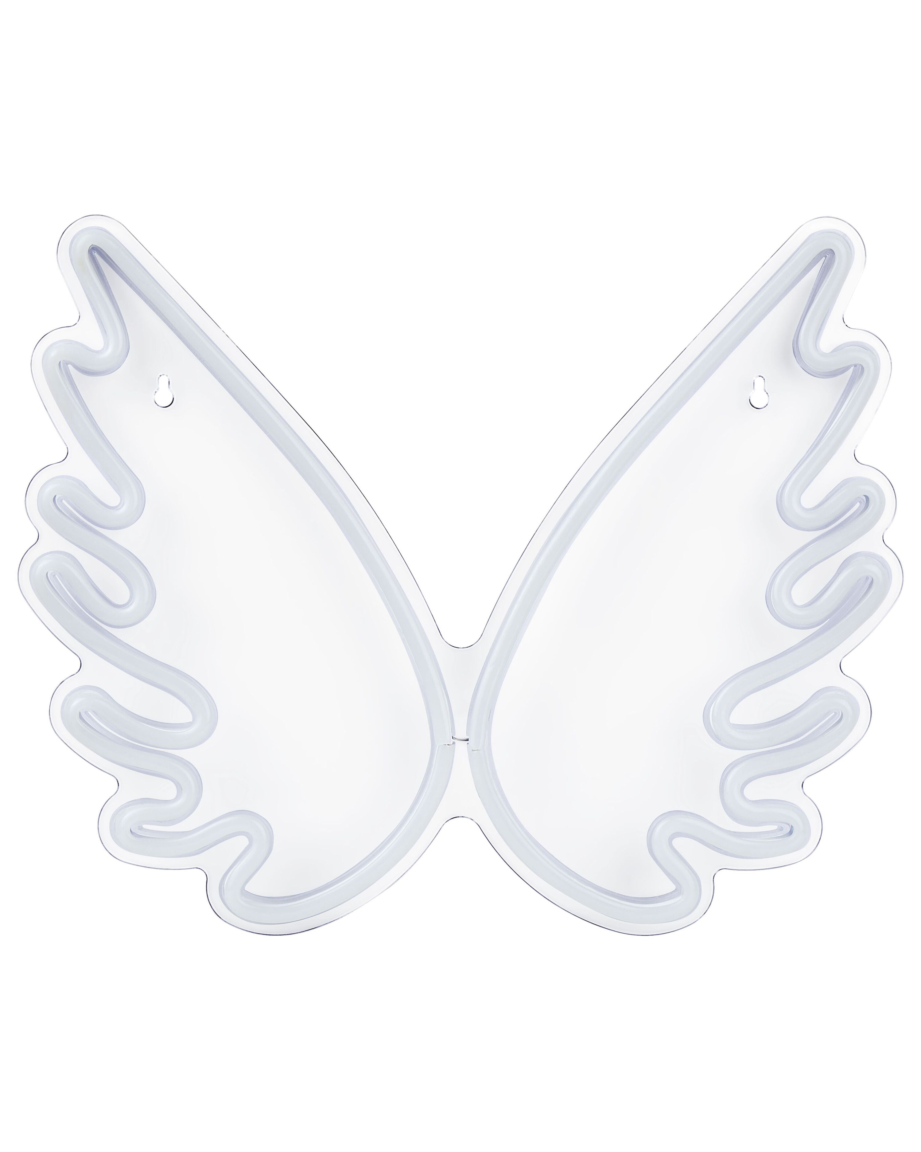 LED Neon Sign Angel Wings GABRIEL White