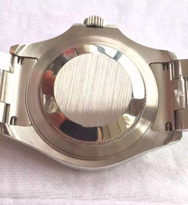 Replica Rolex Yacht-Master 116622 Noob Silver Dial SS Bracelet SA3135 - Elite Watch Atelier