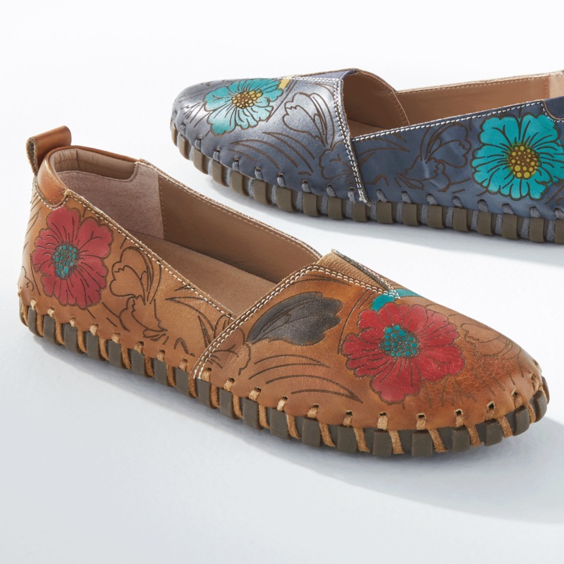 L'Artiste Modesty Slip-On by Spring Step - MIDNIGHT VELVET CATALOG