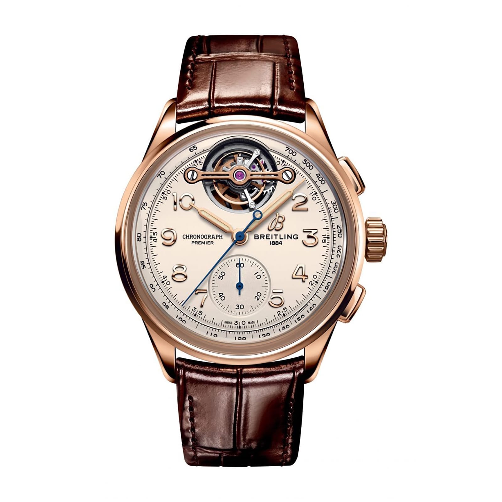 Fake Breitling Replica Watches Premier B21 Chronograph Tourbillon 41 Leon Breitling(1:1 replica) - Top club