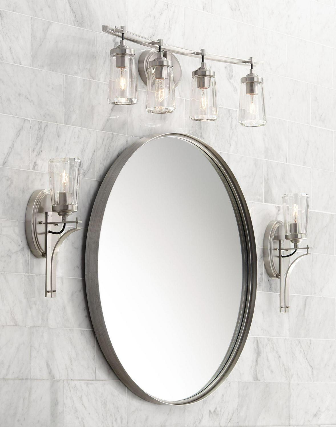 2304-84-Minka Lavery-Poleis - 4 Light Transitional Bath Vanity in Transitional Style - 9 inches tall by 32 inches wide