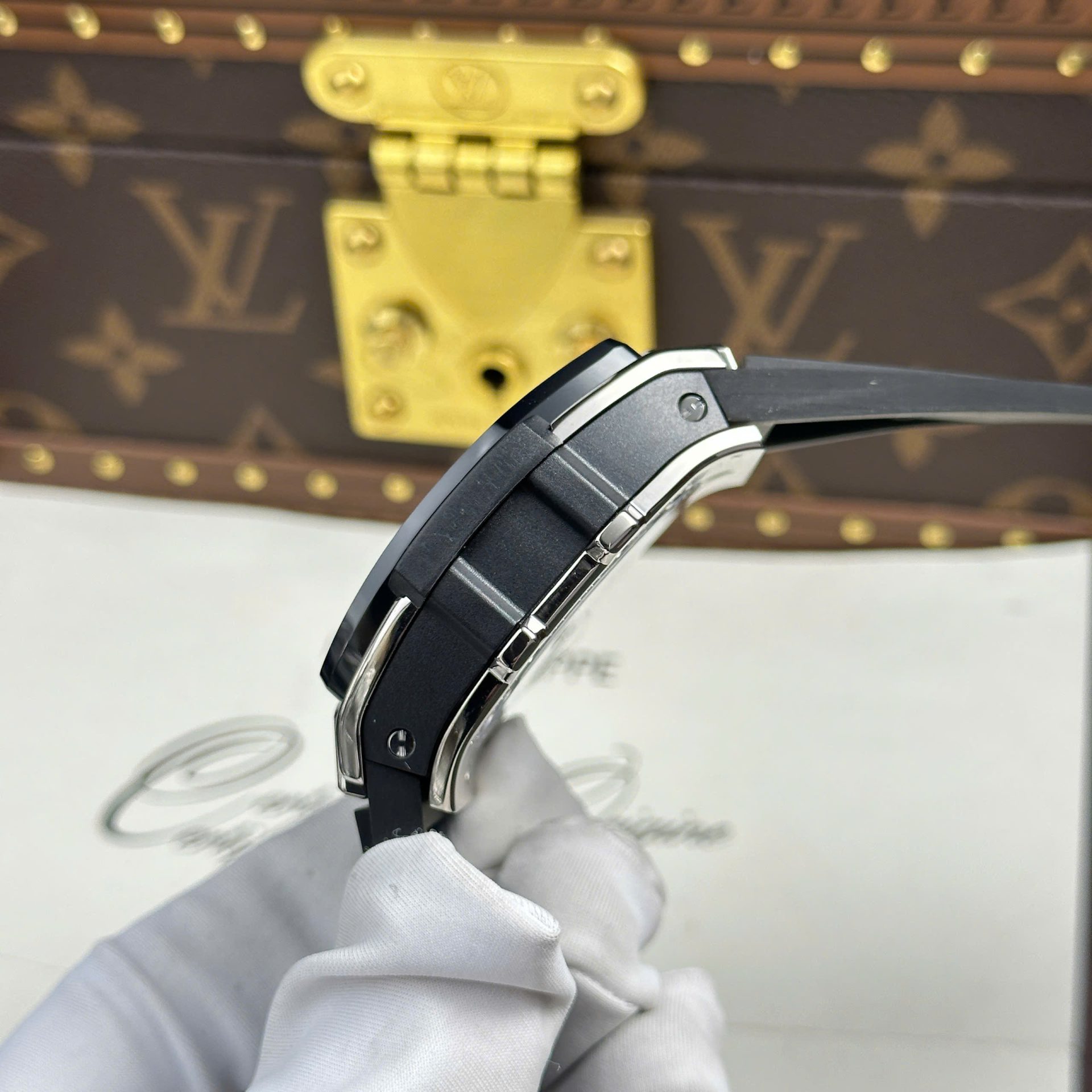 Hublot Spirit Of Big Bang Titanium Replica Watches Rubber Strap BBF Factory 42mm - Top club