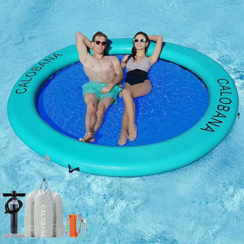 Inflatable Floating Ring Hammock And River Tube - 6-Circle, 8-Circle, 10-Circle Or 3-6-Circle - Image 2 Inflatable Floating Ring Hammock And River Tube - 6-Circle, 8-Circle, 10-Circle Or 3-6-Circle - Image 2