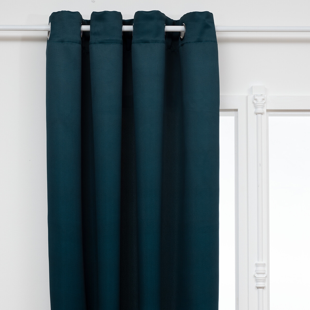 Blackout curtain "Odelie" Aegean Blue, 140x260 cm