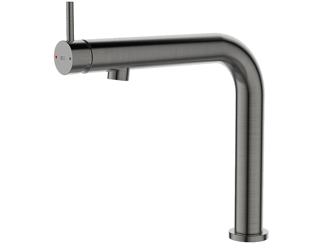Magic mitigeur évier gris gun métal - Essebagno