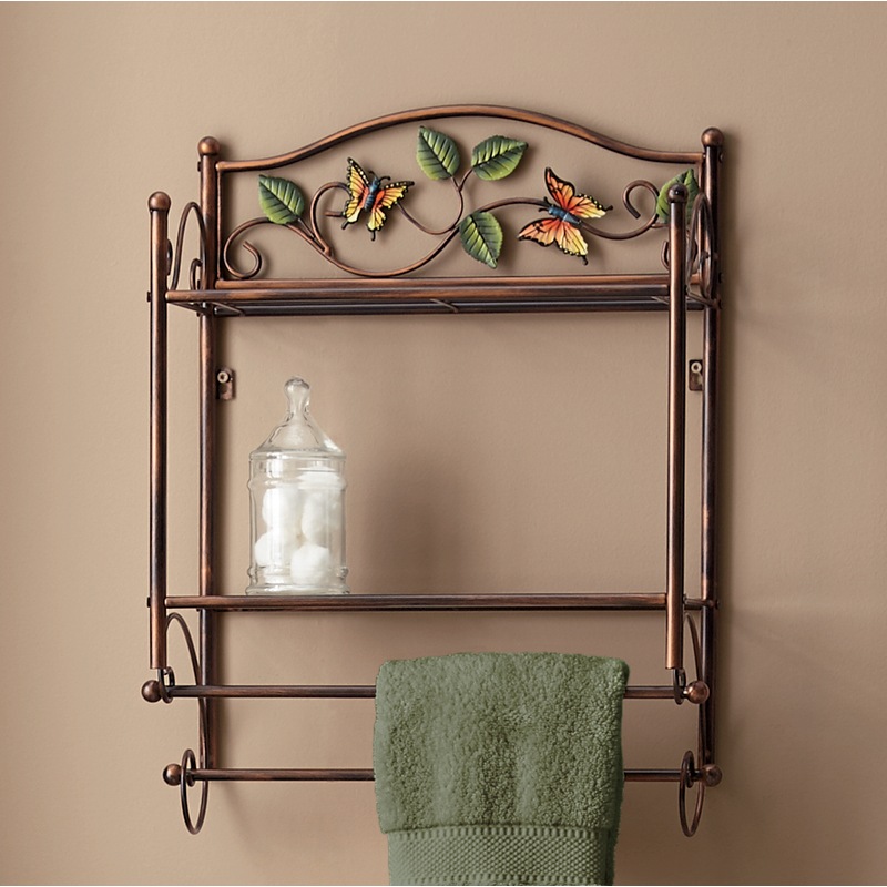Harvest Butterfly Wall Shelf - MIDNIGHT VELVET CATALOG