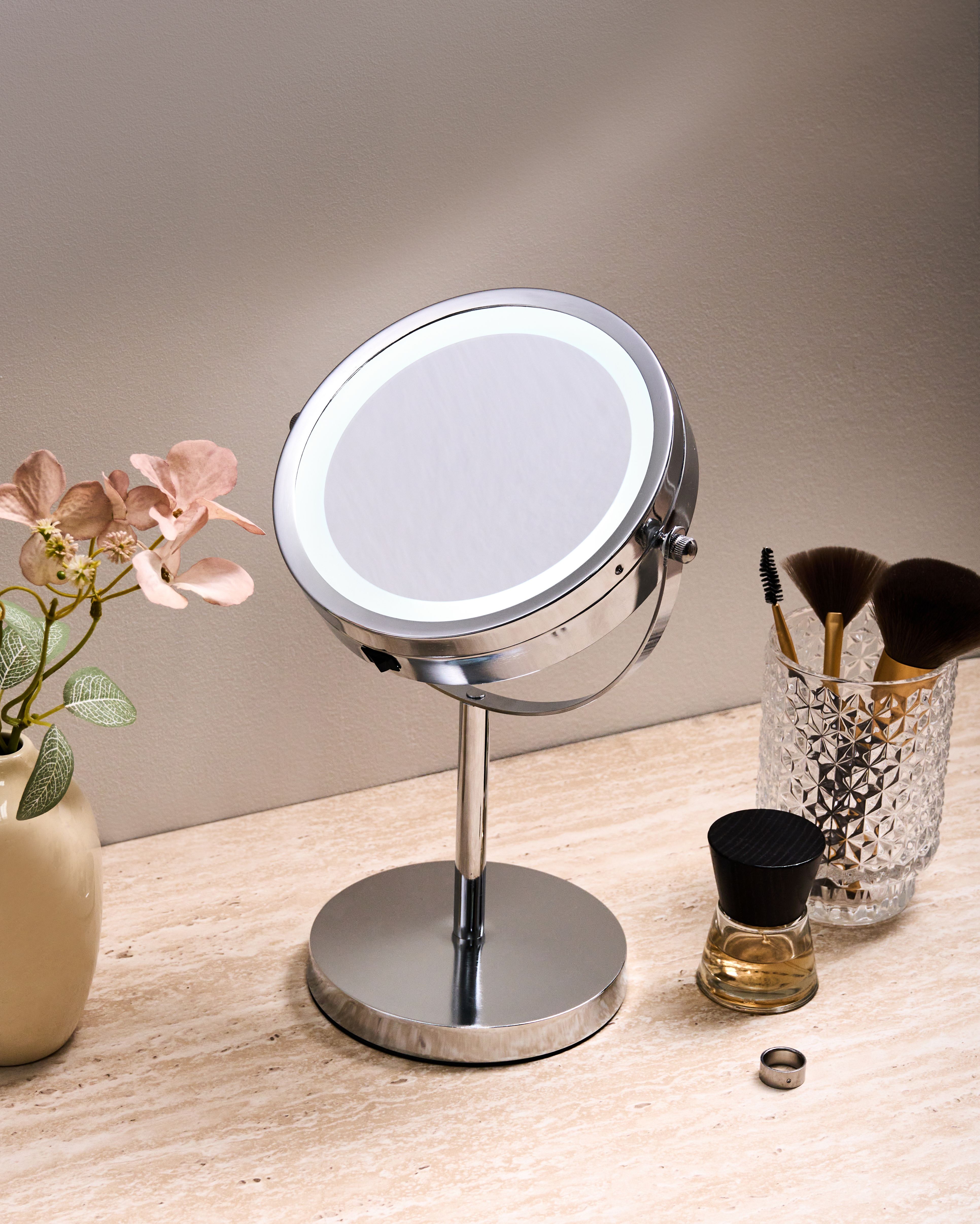 Makeup Mirror LED VERDUN Silver