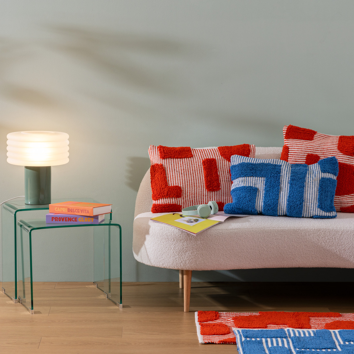 Desk lamp "Asti" Lime Green, H. 36 cm